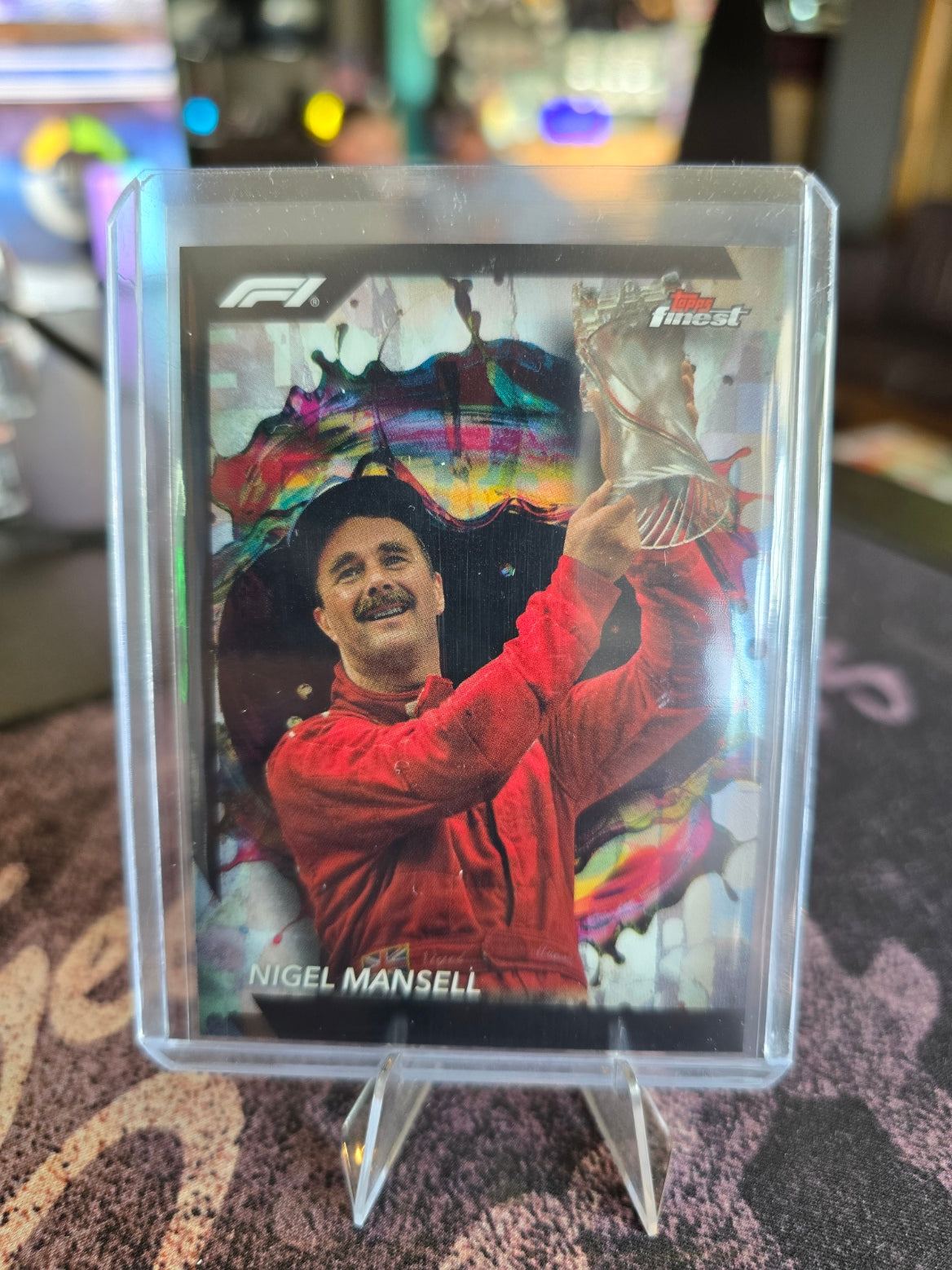 Topps Finest 2024 Formula 1 - Nigel Mansell - Rare Refractor