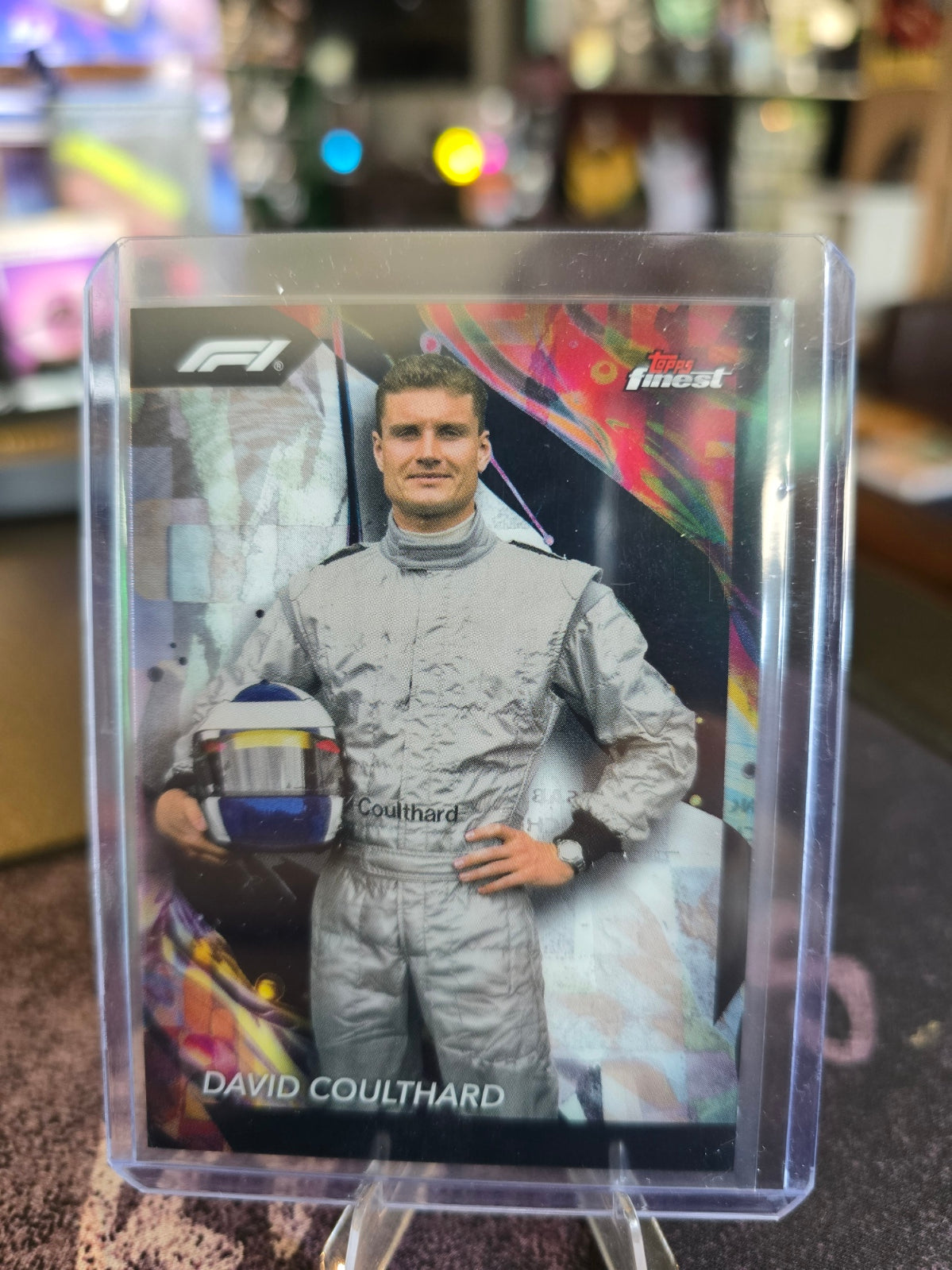 Topps Finest Formula 1 2024 - David Coulthard 187 Uncommon