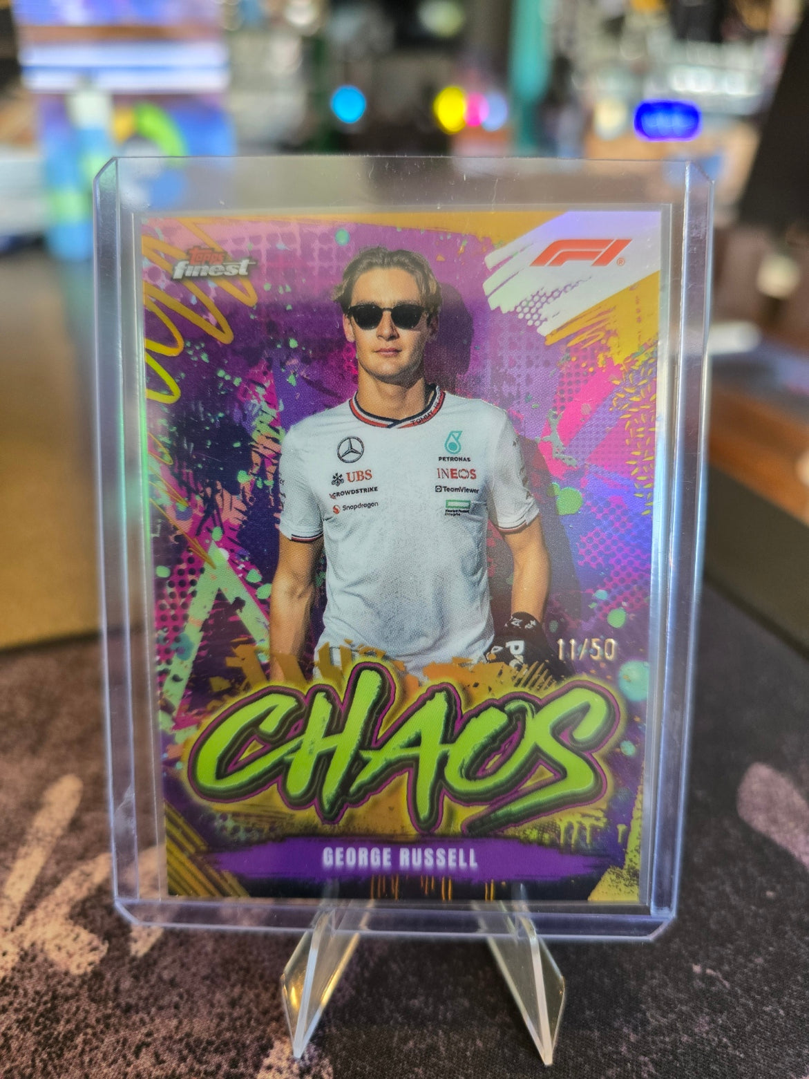 Topps Finest Formula 1 2024 - George Russell CH-5 - Chaos 11/50
