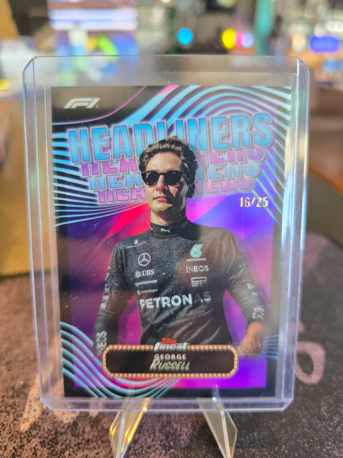 Topps Finest Formula 1 2024 - George Russell HL-3 - Headliners 16/25