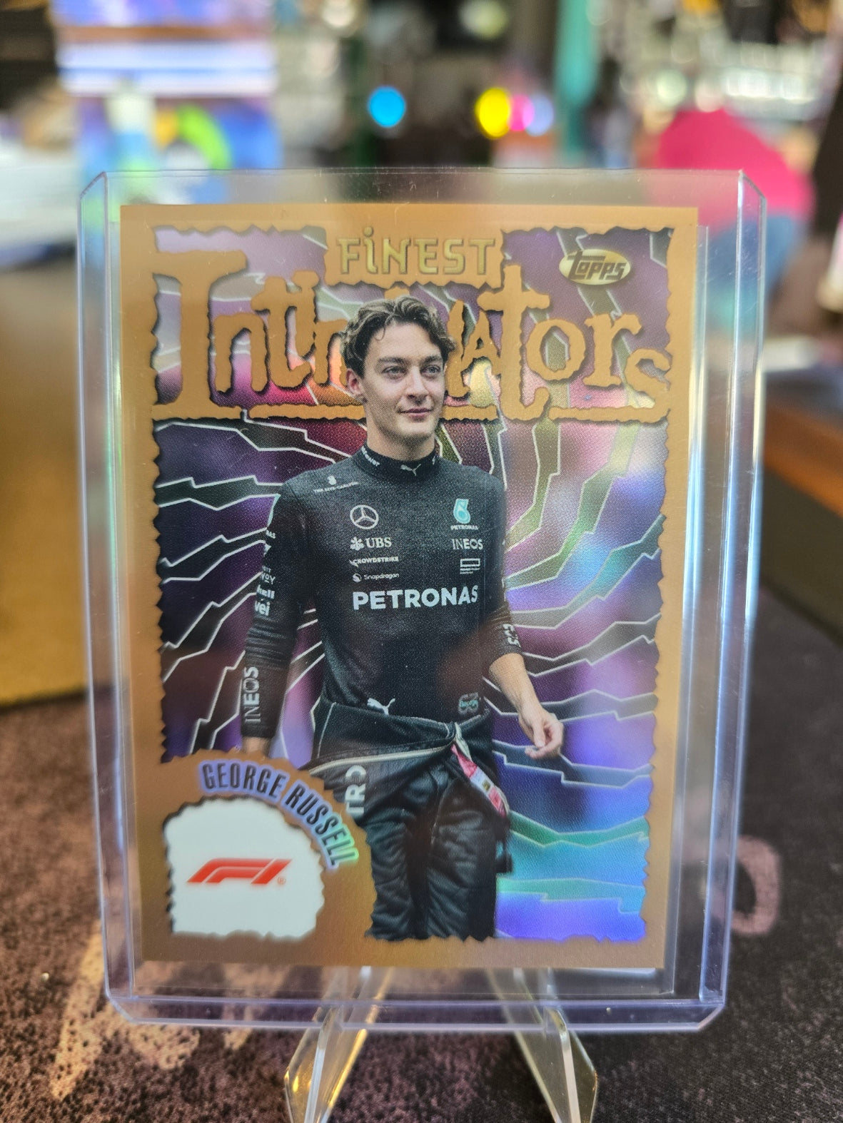 Topps Finest Formula 1 2024 - George Russell RUS-IC - Intimidators 