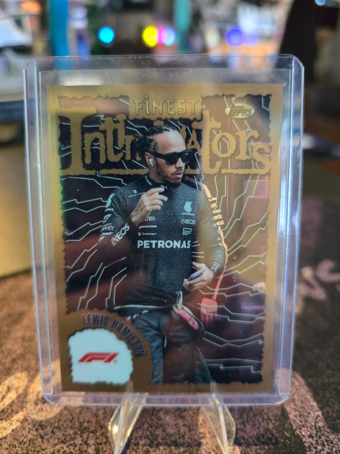 Topps Finest Formula 1 2024 - Lewis Hamilton - Intimidators Insert