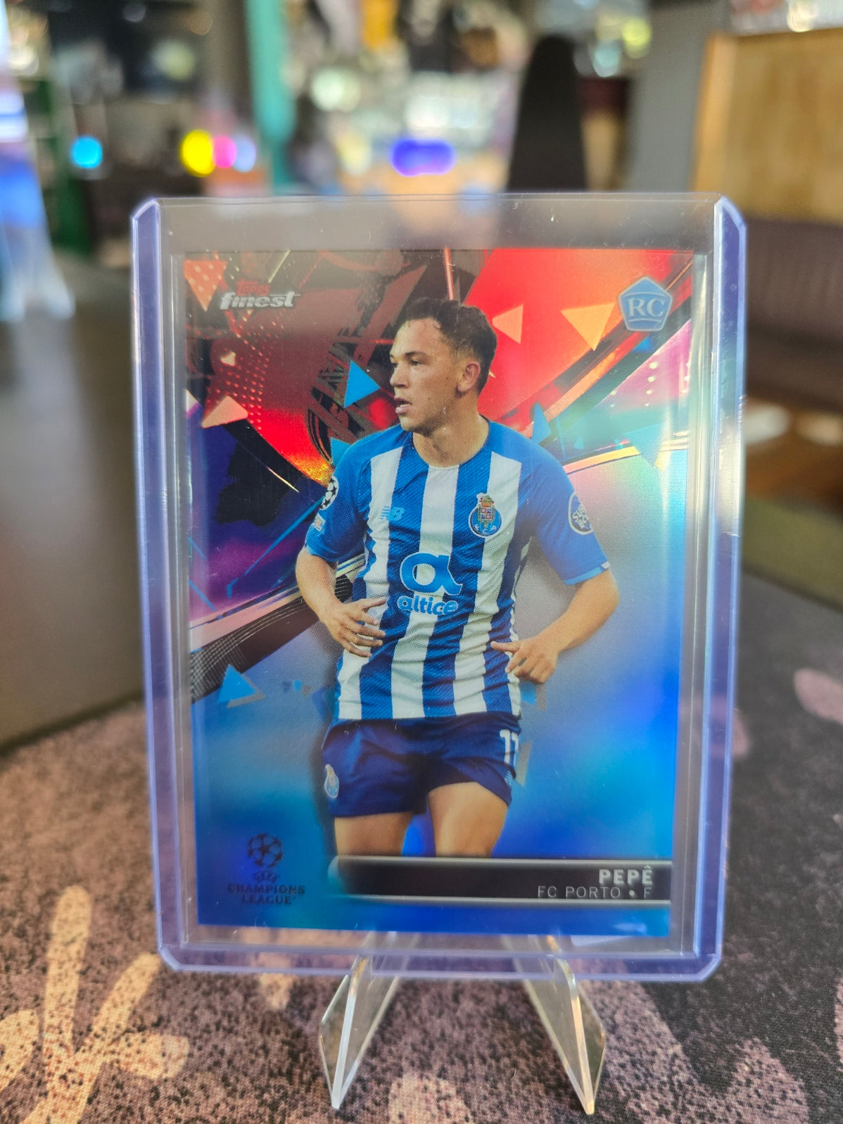 Topps Finest UCL 2021-22 - Pepe RC Rookie 7 - 134/150