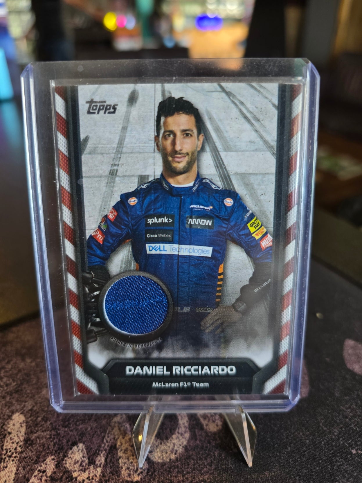 Topps Formula 1 2021 - Daniel Ricciardo (McLaren F1 Team) - Relic 144/199