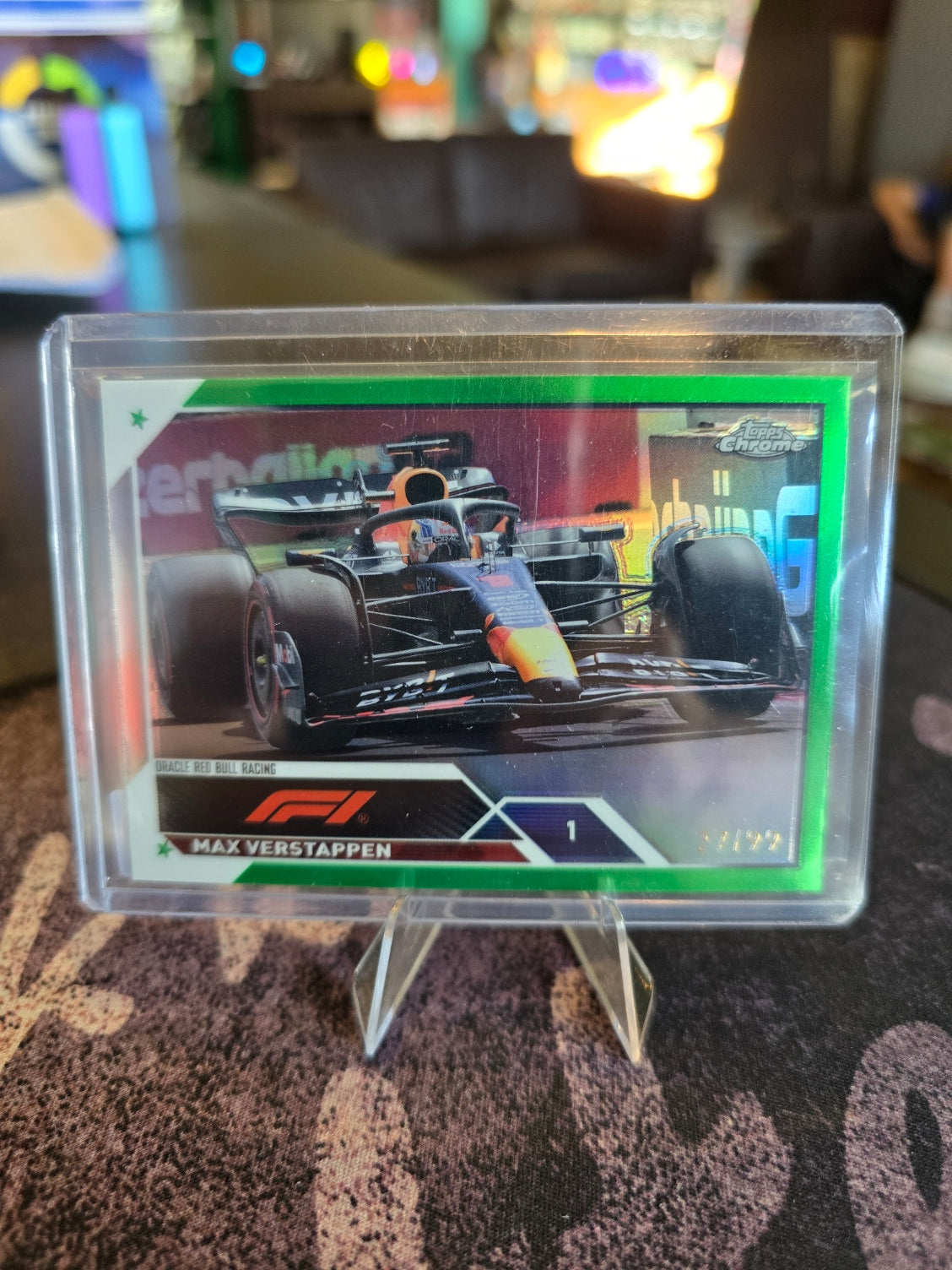 Topps Formula 1 2023 - Max Verstappen (Red Bull) 102 - Green 27/99