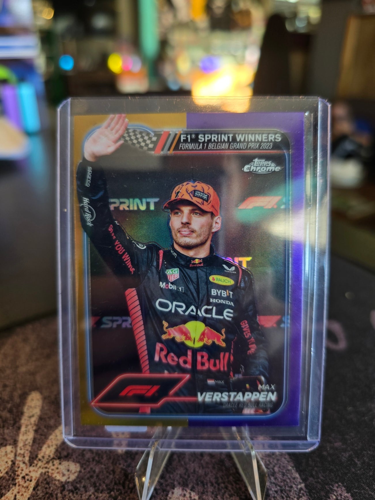 Topps Formula 1 2024 - Max Verstappen (Red Bull) 150 - Gold Purple