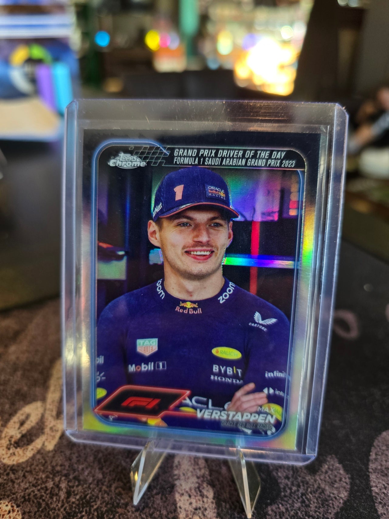 Topps Formula 1 2024 - Max Verstappen (Red Bull) 160 - Driver of the day Saudi GP 23