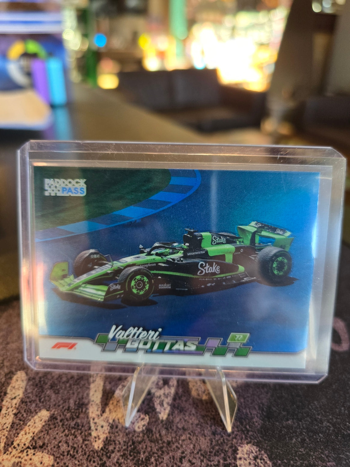 Topps Formula 1 Paddock Pass 2024 - Valtteri Bottas (Stake, Sauber F1) 43