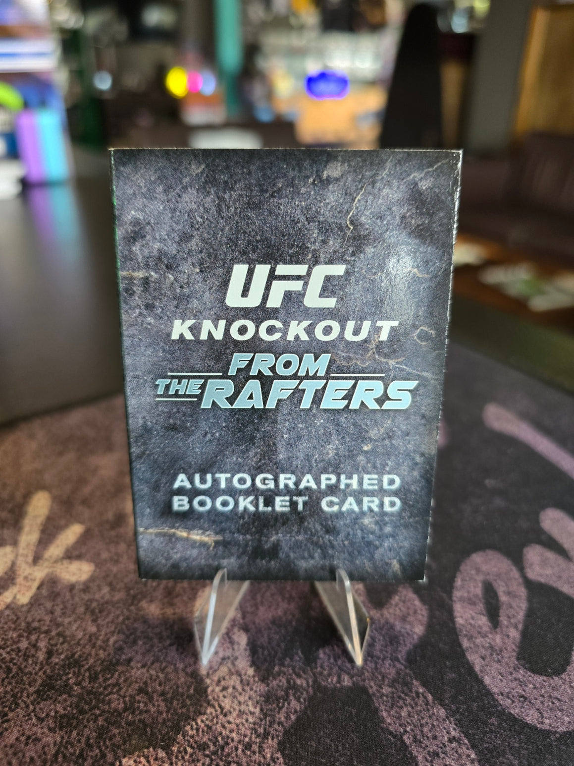 Topps Knockout UFC 2024 - Michael Chandler - From The Rafters Auto Booklet 07/25
