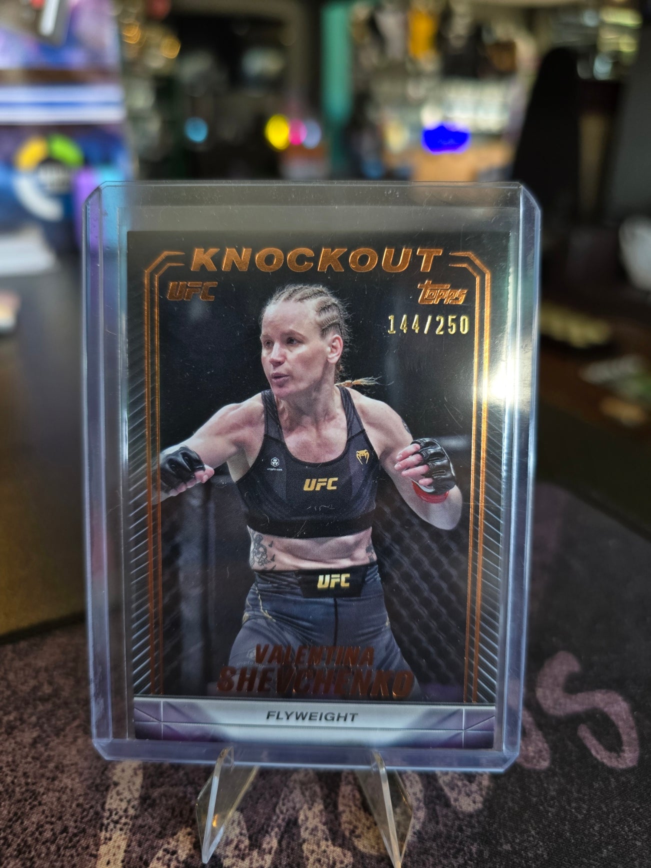 Topps Knockout UFC 2024 - Valentina Shevchenko 144/250