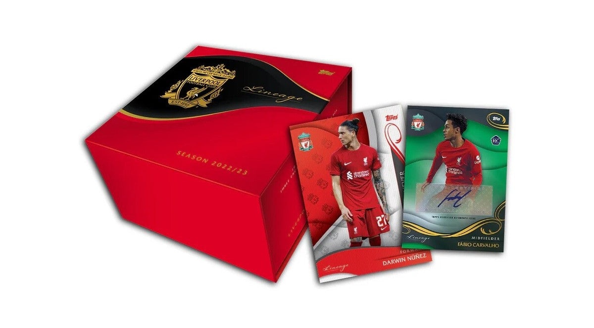 Topps Liverpool Lineage 2022/23 Soccer Hobby Box Sealed