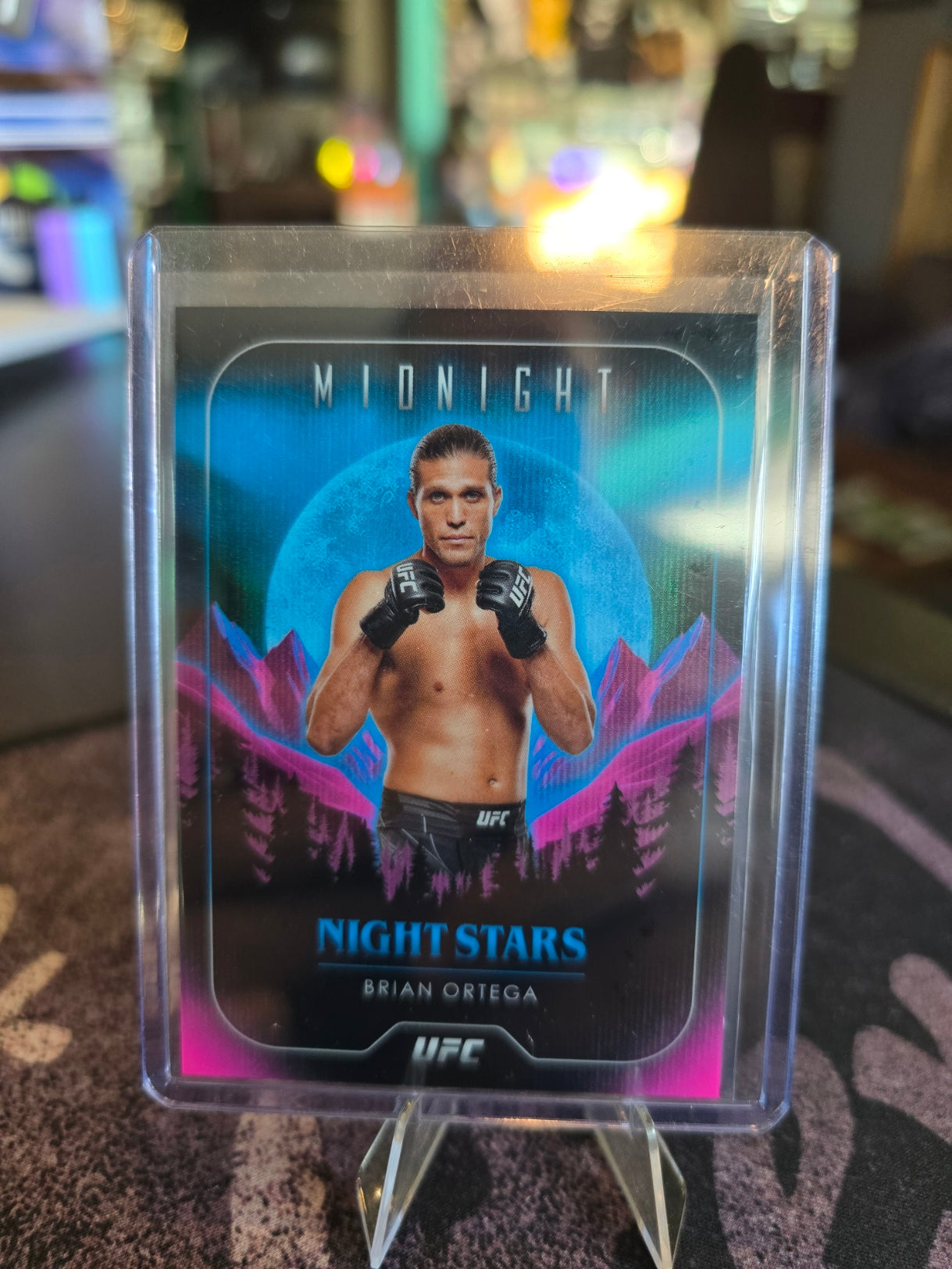 Topps Midnight UFC 2024 - Brian Ortega - Lunar Tides Insert