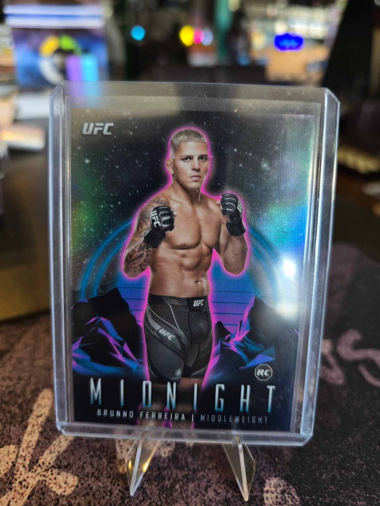 Topps Midnight UFC 2024 - Brunno Ferreira RC Rookie Base