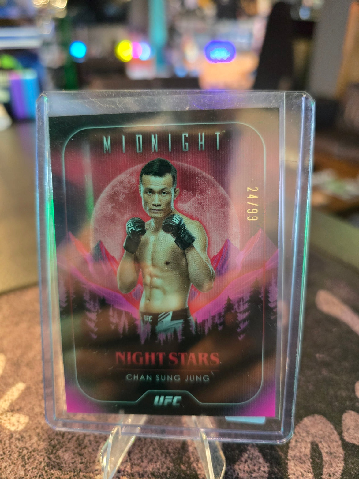 Topps Midnight UFC 2024 - Chan Sung Jung - Night Stars 24/99