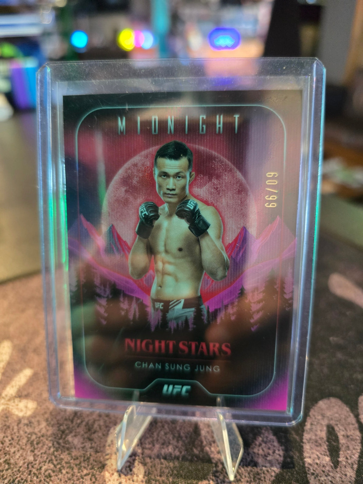 Topps Midnight UFC 2024 - Chan Sung Jung - Night Stars 60/99