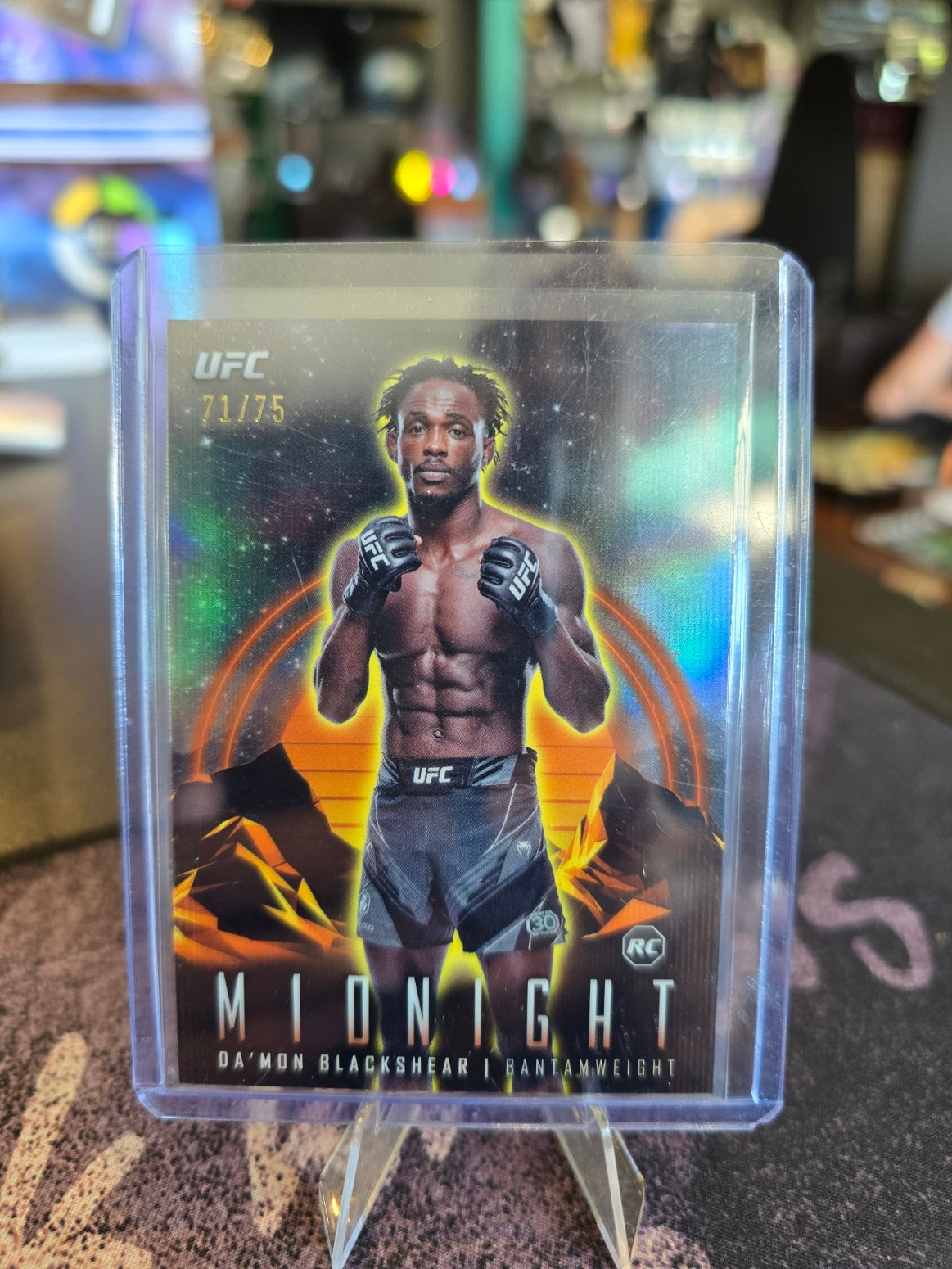 Topps Midnight UFC 2024 - Da 'Mon Blackshear Rookie RC 71/75