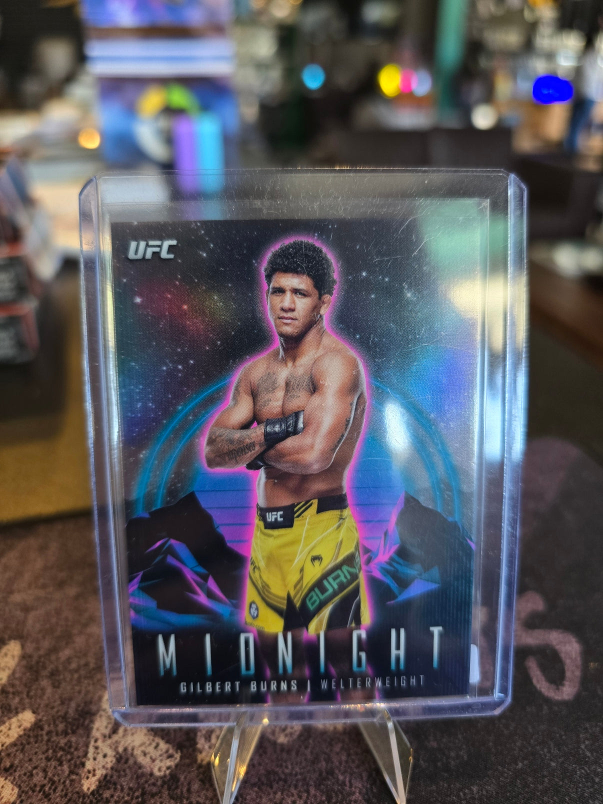 Topps Midnight UFC 2024 - Gilbert Burns Base