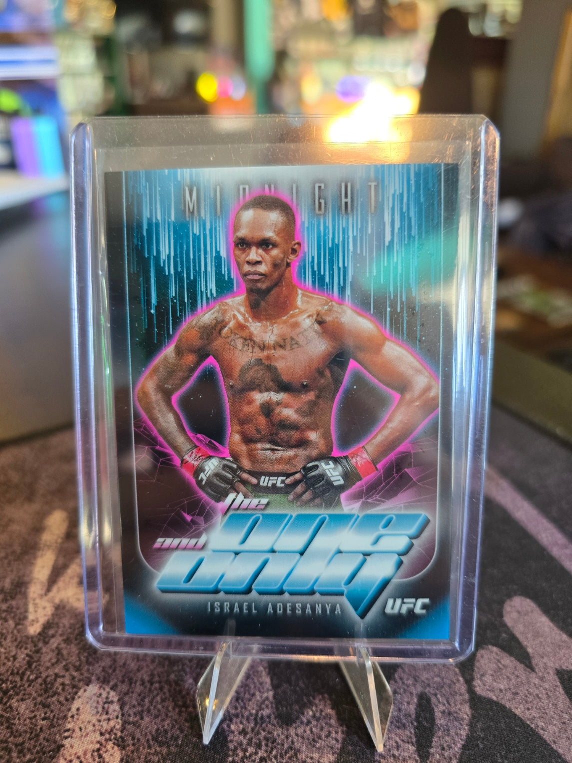 Topps Midnight UFC 2024 - Israel Adesanya - The One and Only Insert