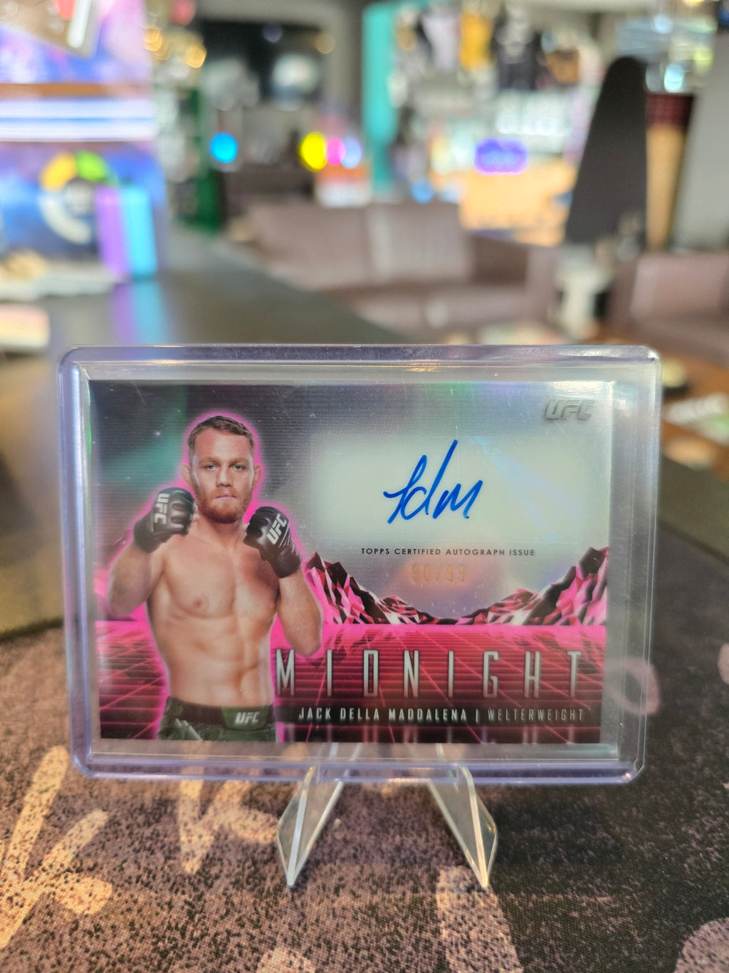 Topps Midnight UFC 2024 - Jack Della Maddalena - Auto 90/99