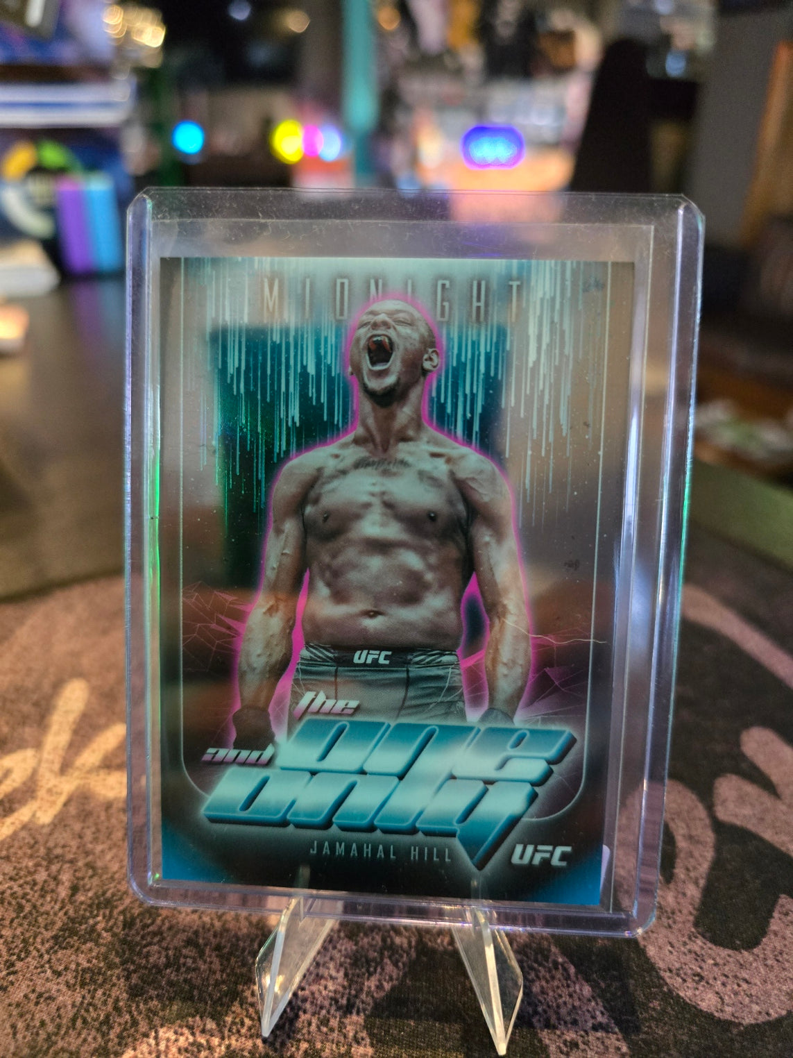 Topps Midnight UFC 2024 - Jamahal Hill - The One and Only Insert
