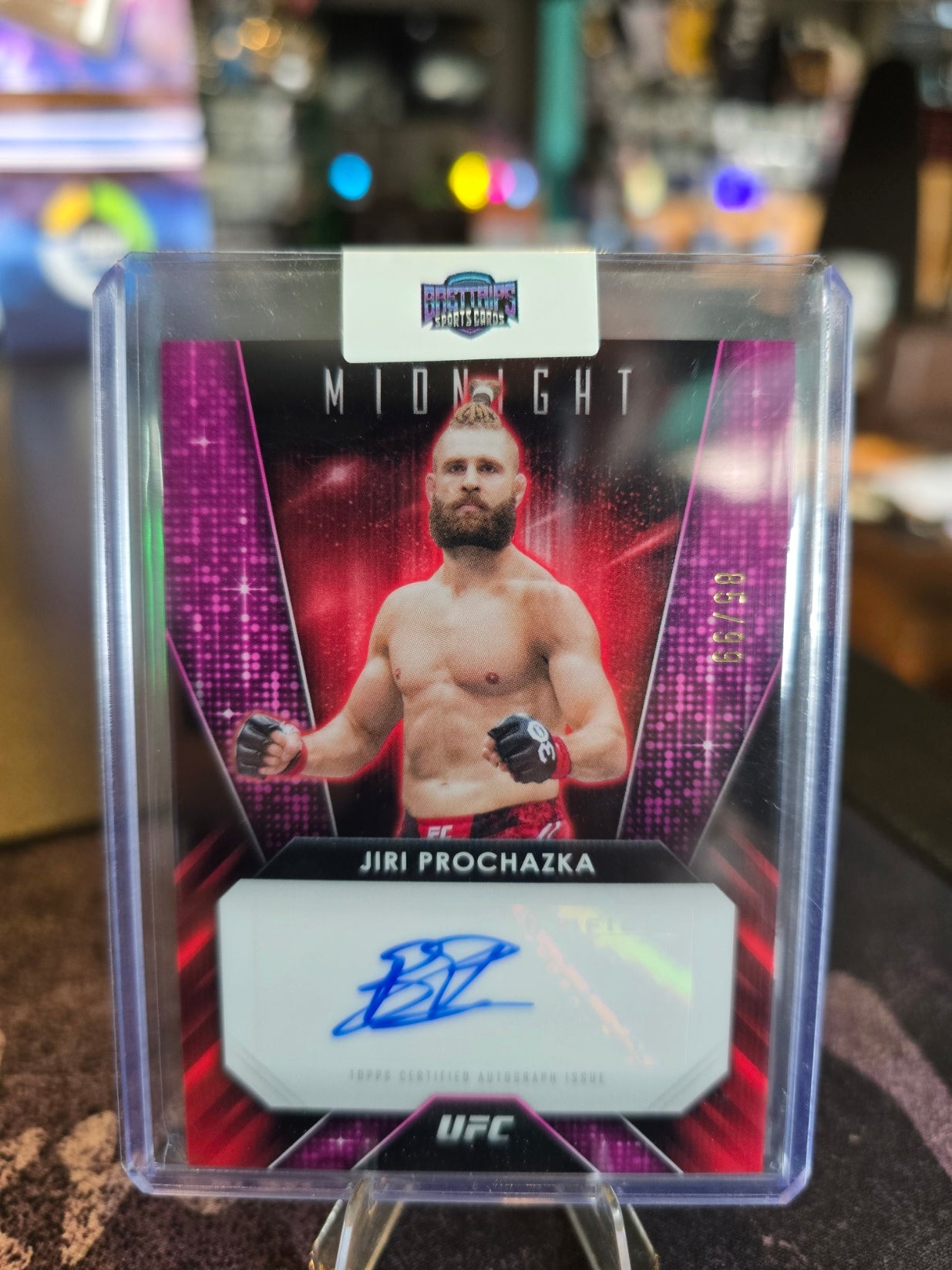 Topps Midnight UFC 2024 - Jiri Prochazka - Auto 85/99