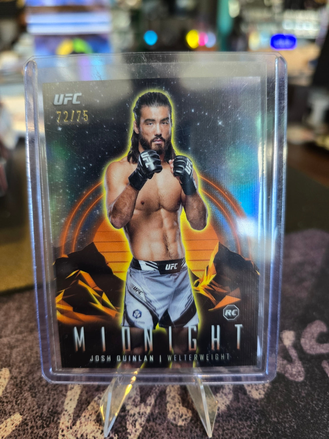 Topps Midnight UFC 2024 - Josh Quinlan Rookie RC 72/75