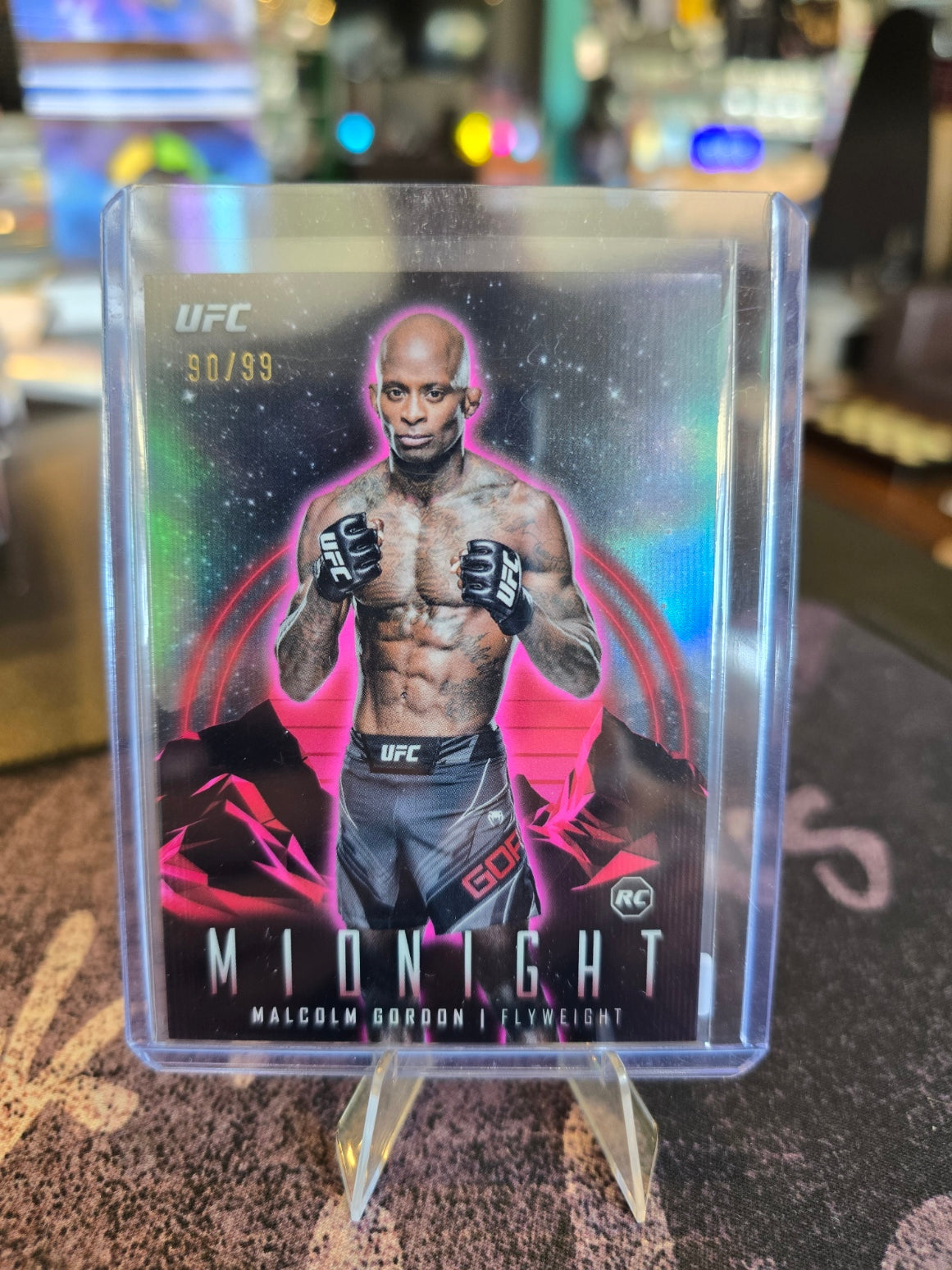 Topps Midnight UFC 2024 - Malcolm Gordon Rookie RC 90/99