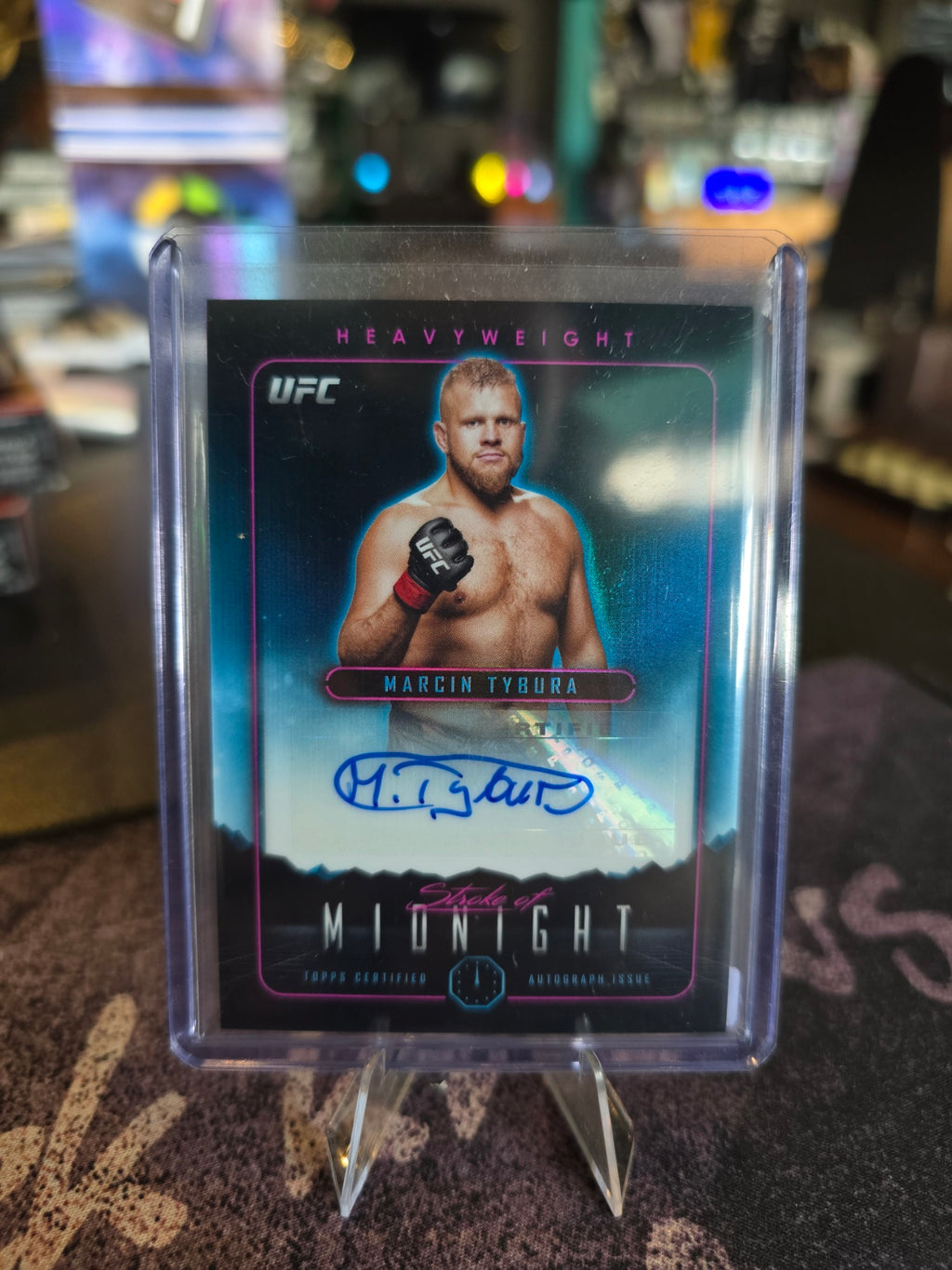 Topps Midnight UFC 2024 - Marcin Tybura - Auto