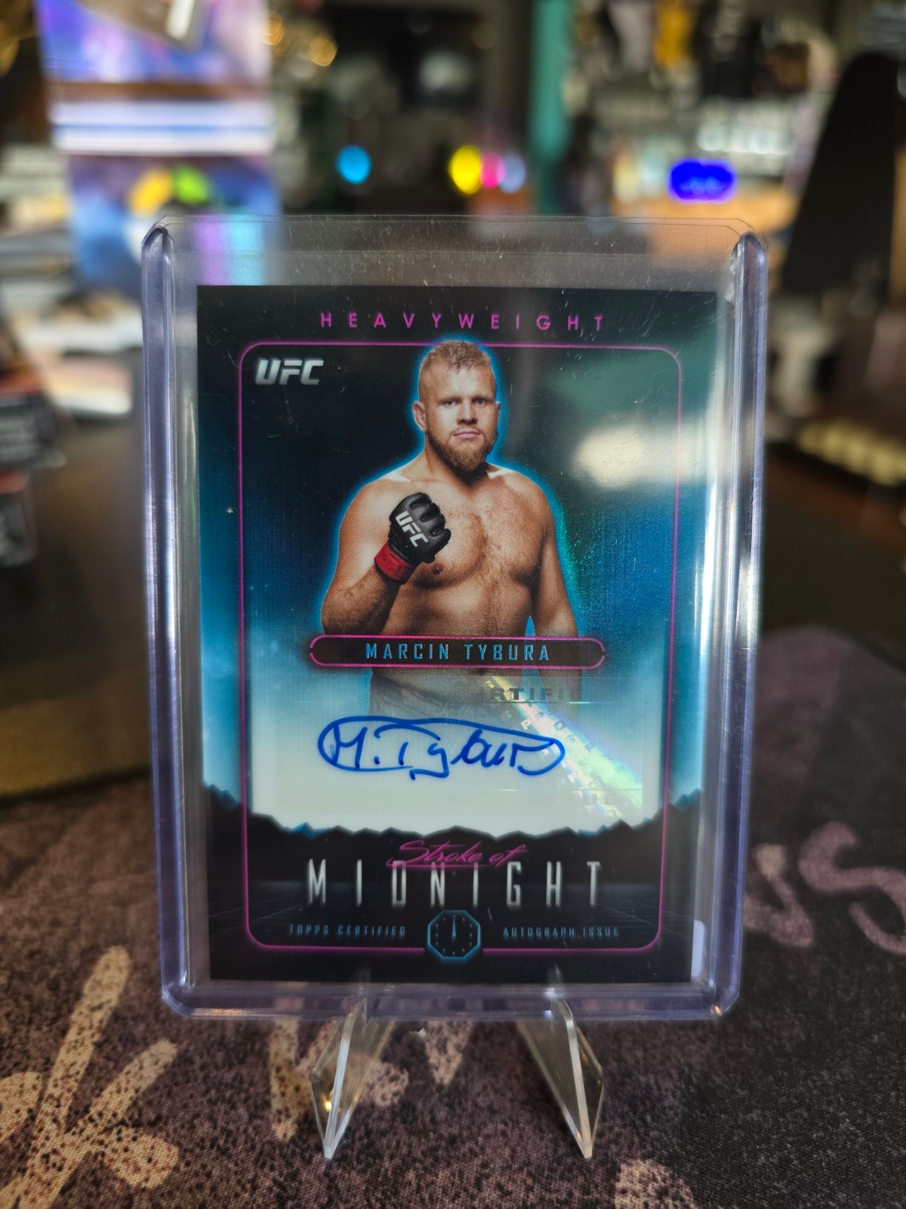 Topps Midnight UFC 2024 - Marcin Tybura - Auto