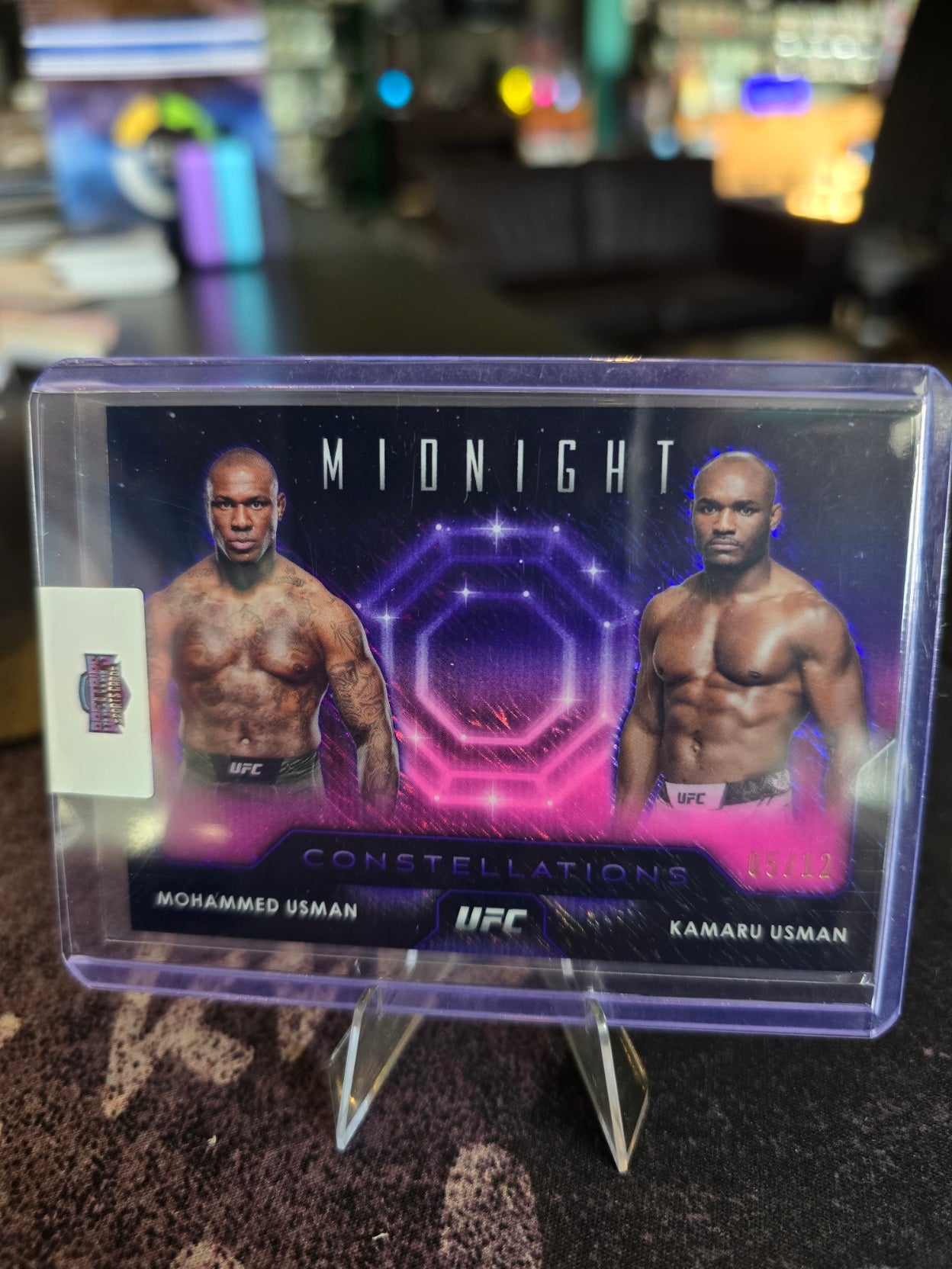 Topps Midnight UFC 2024 - Mohammed Usman - Kamaru Usman - Constellations 05/12
