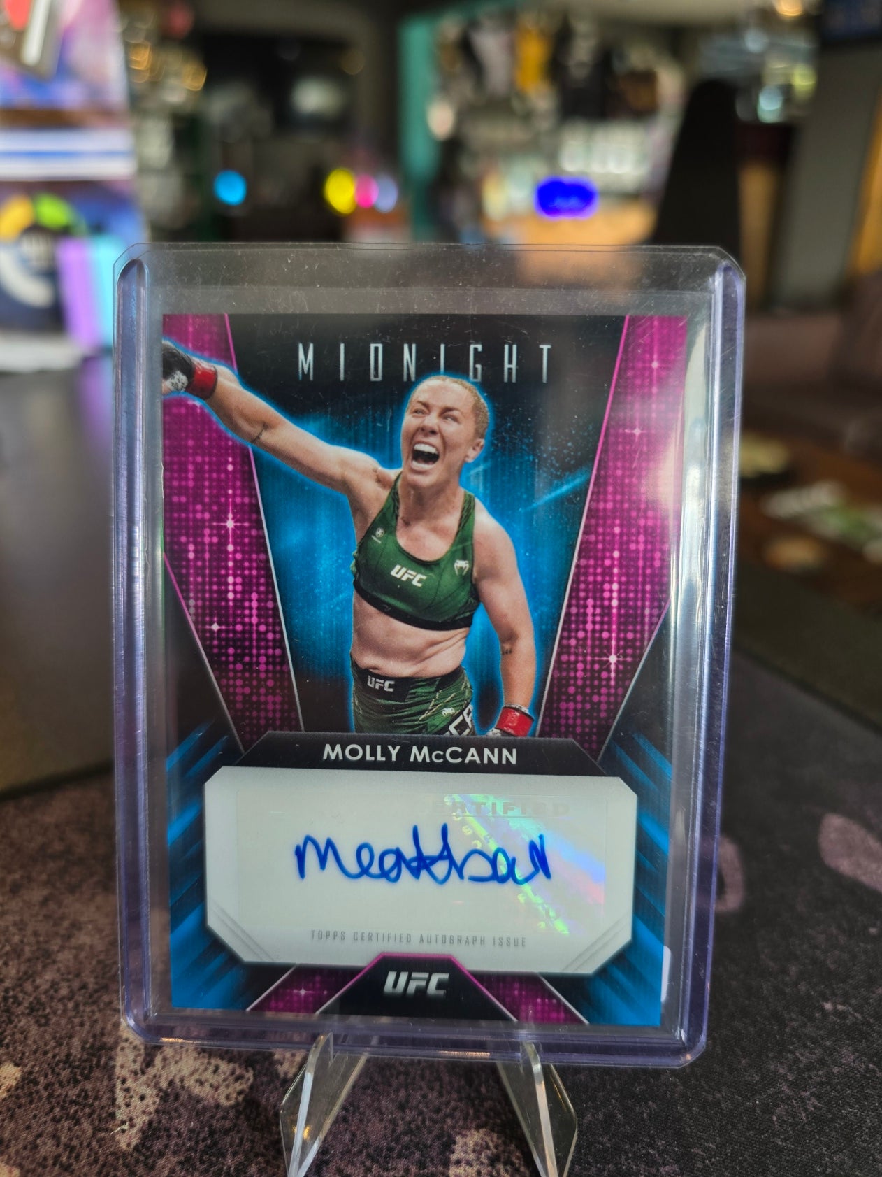 Topps Midnight UFC 2024 - Molly McCann - Auto
