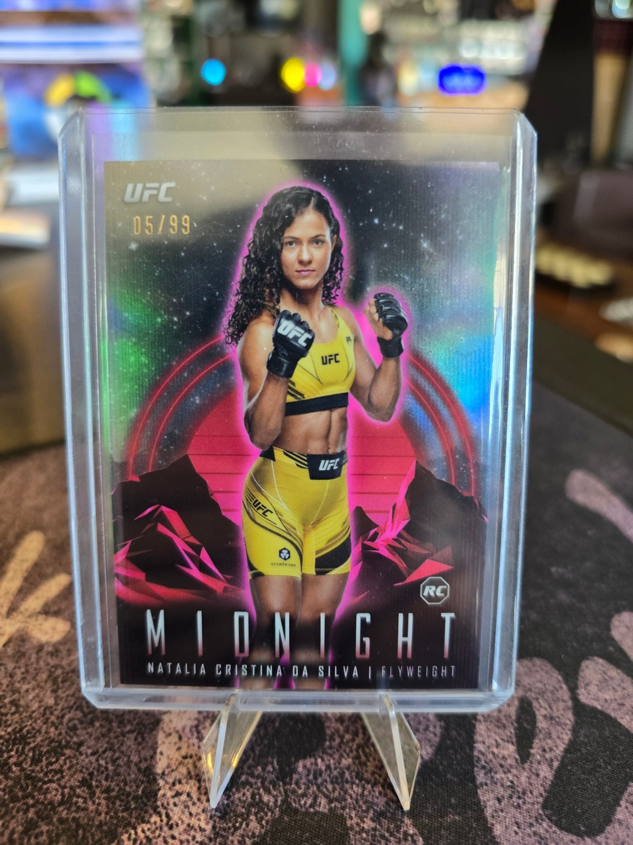 Topps Midnight UFC 2024 - Natalia Christina Da Silva Rookie RC 05/99