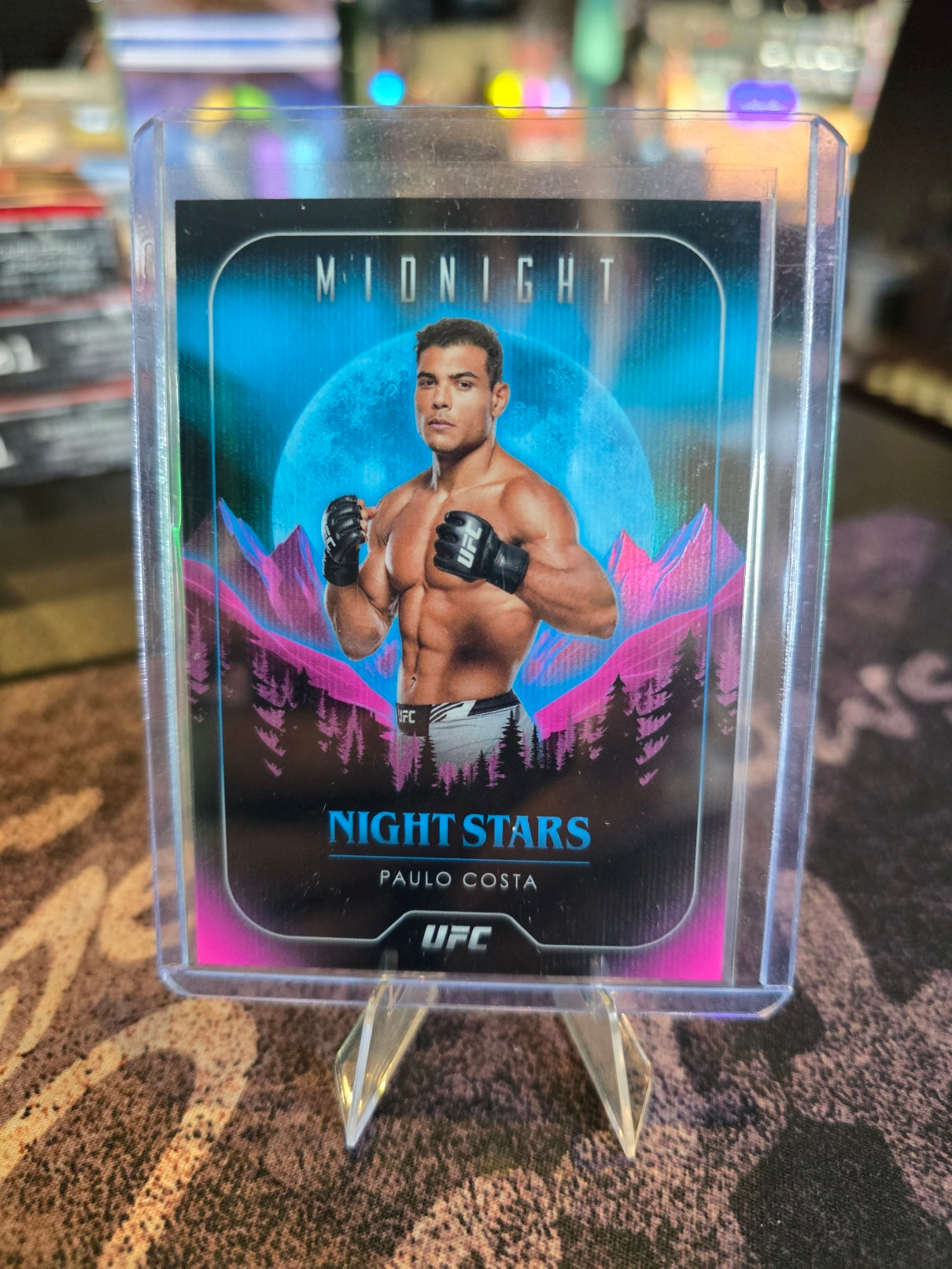 Topps Midnight UFC 2024 - Paulo Costa - Night Stars Insert