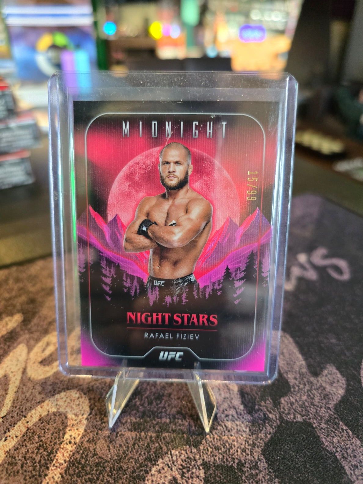 Topps Midnight UFC 2024 - Rafael Fiziev - Night Stars 15/99