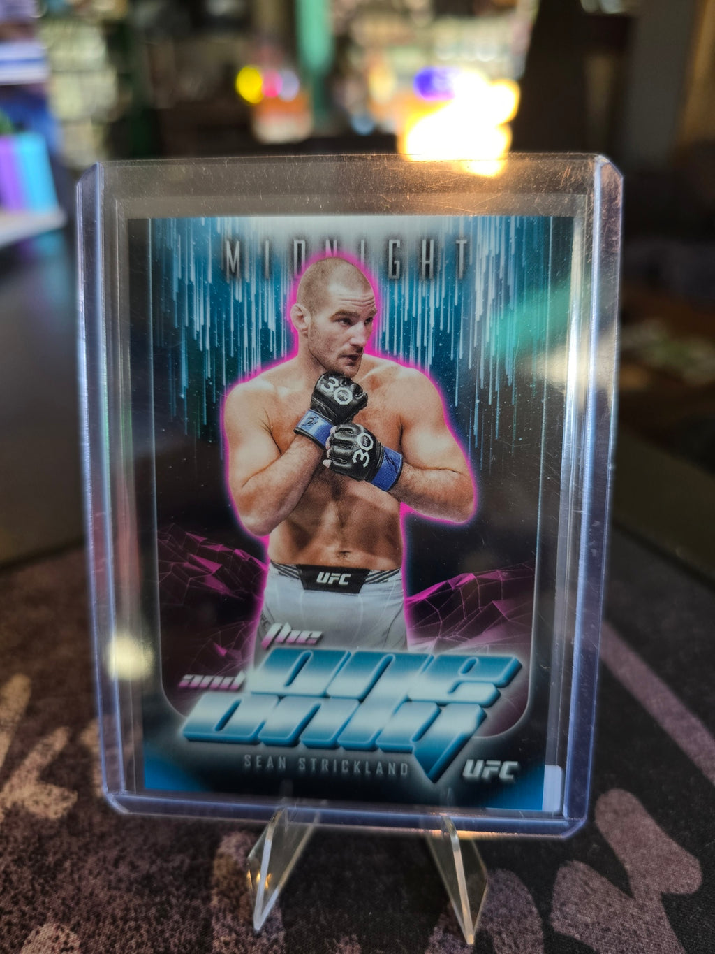 Topps Midnight UFC 2024 - Sean Strickland - The One and Only Insert