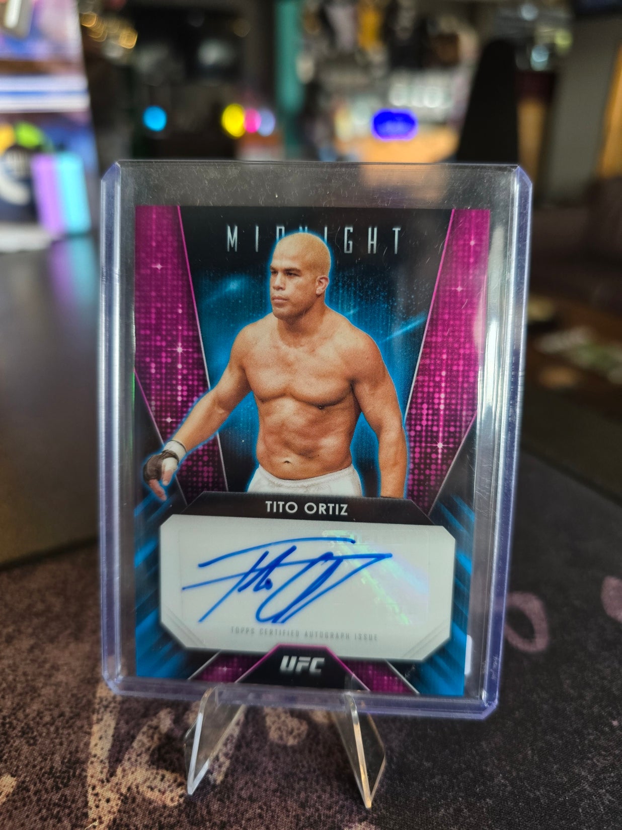Topps Midnight UFC 2024 - Tito Ortiz - Auto