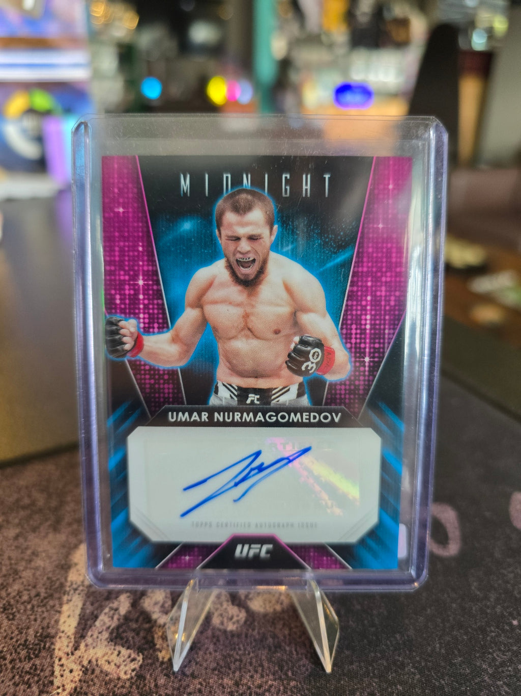 Topps Midnight UFC 2024 - Umar Nurmagomedov - Auto Base