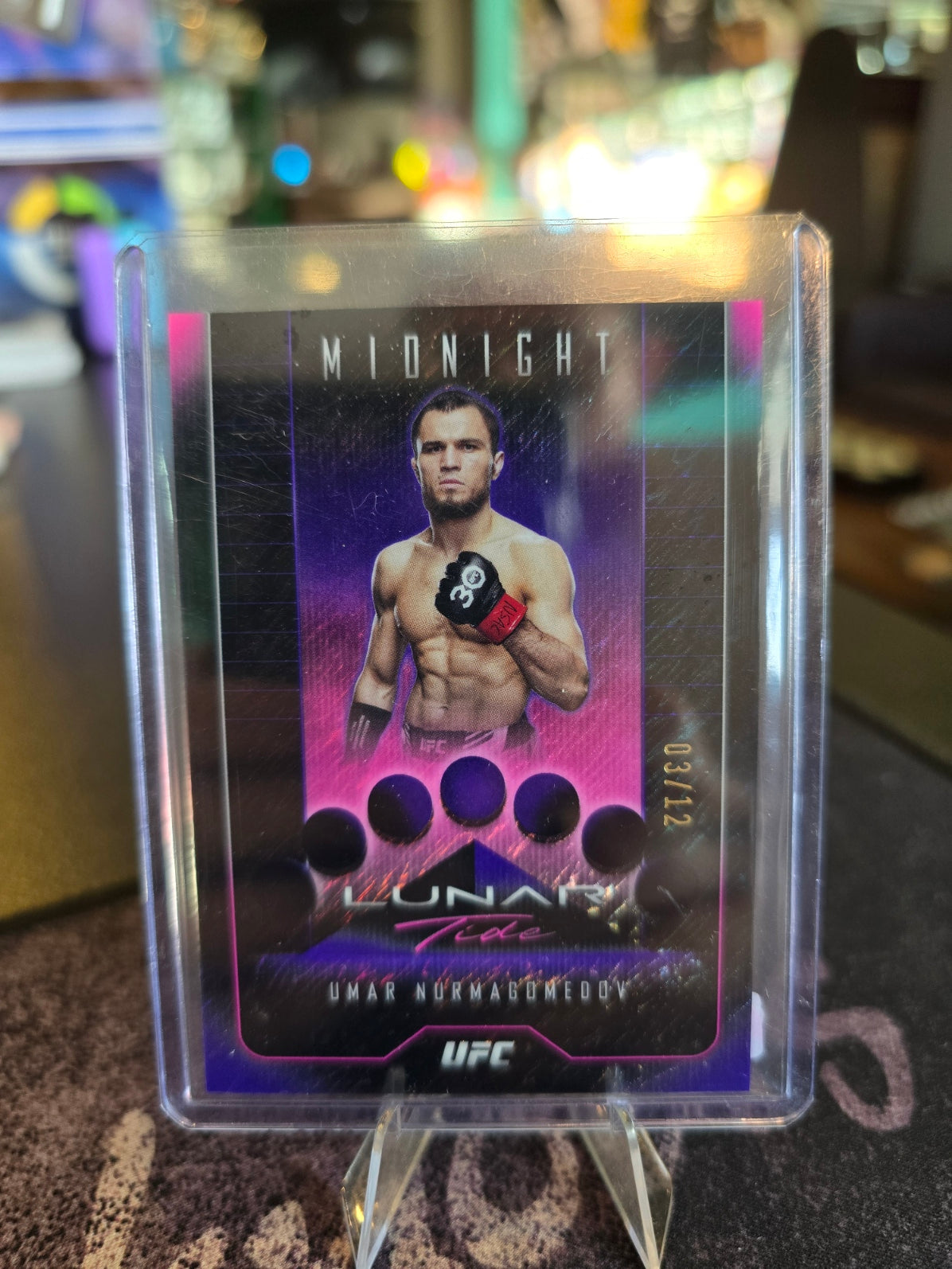 Topps Midnight UFC 2024 - Umar Nurmagomedov - Lunar Tide 03/12
