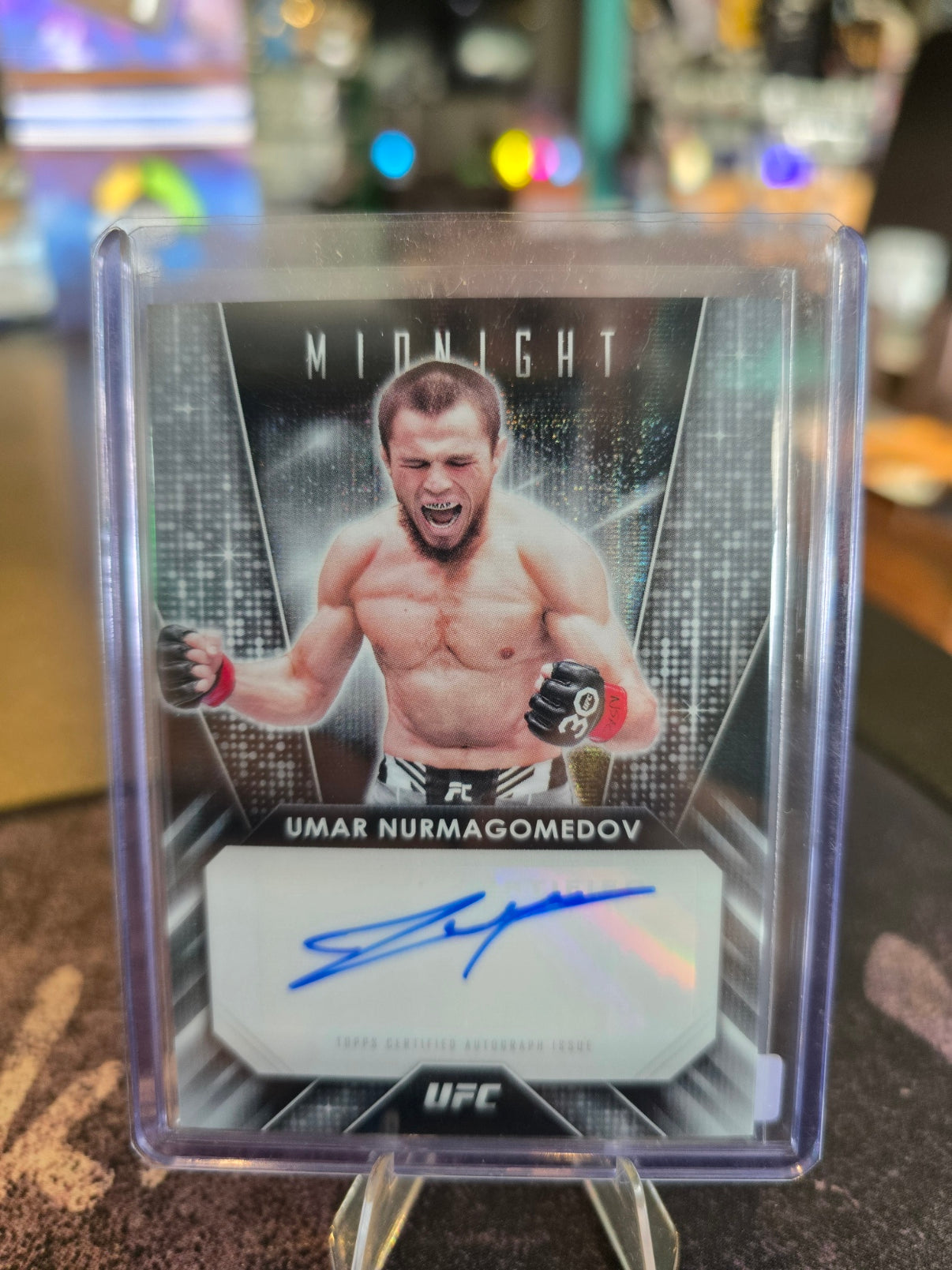 Topps Midnight UFC 2024 - Umar Nurmagomedov - Moonbean Auto 