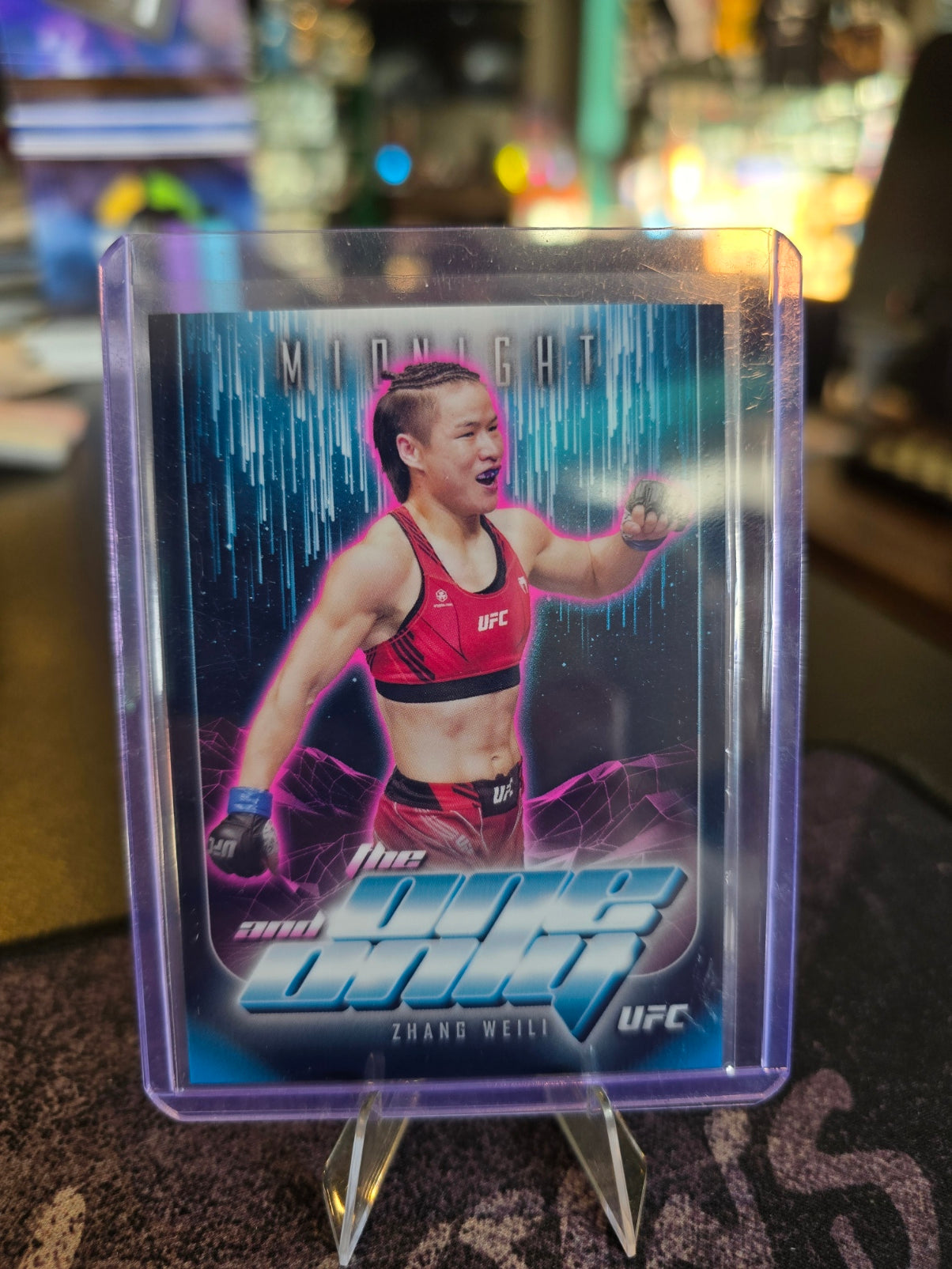 Topps Midnight UFC 2024 - Zhang Weili - The One and Only Insert
