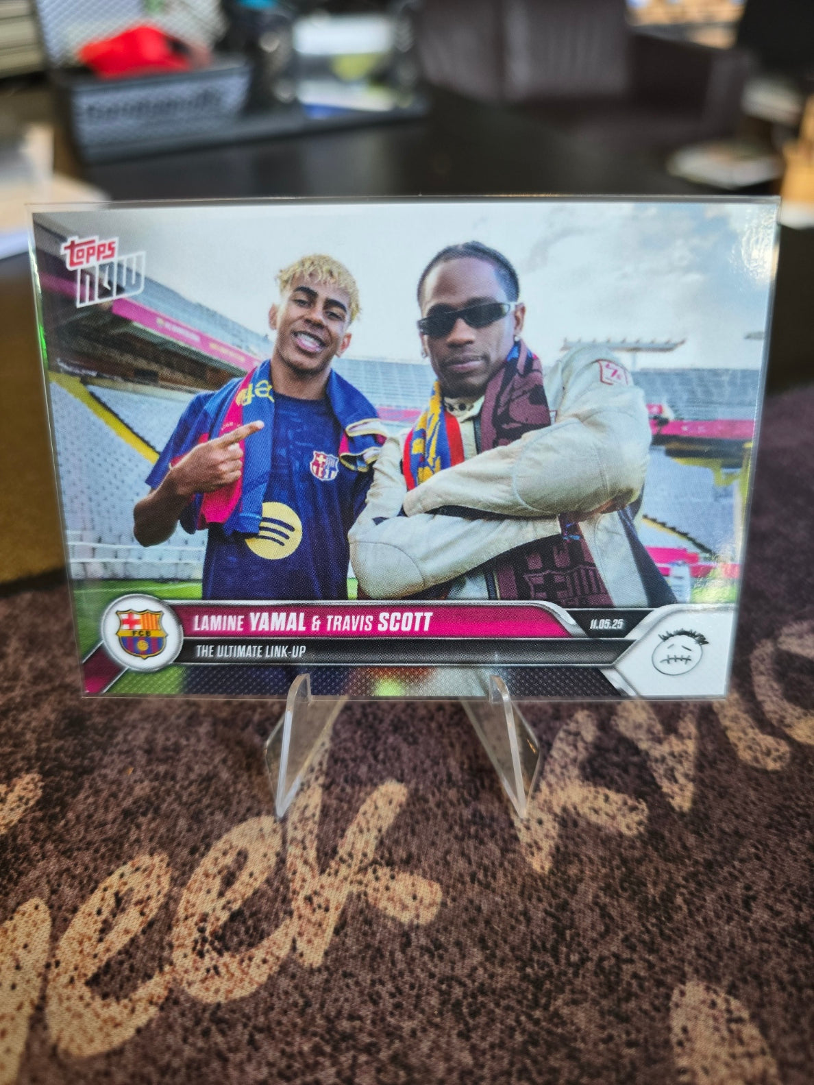 Topps Now 2025 - Lamine Yamal - Travis Scott 01 - 11.05.25