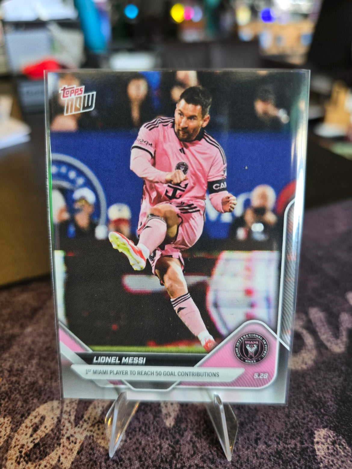 Topps Now 2025 - Lionel Messi 47 - 5.28.25