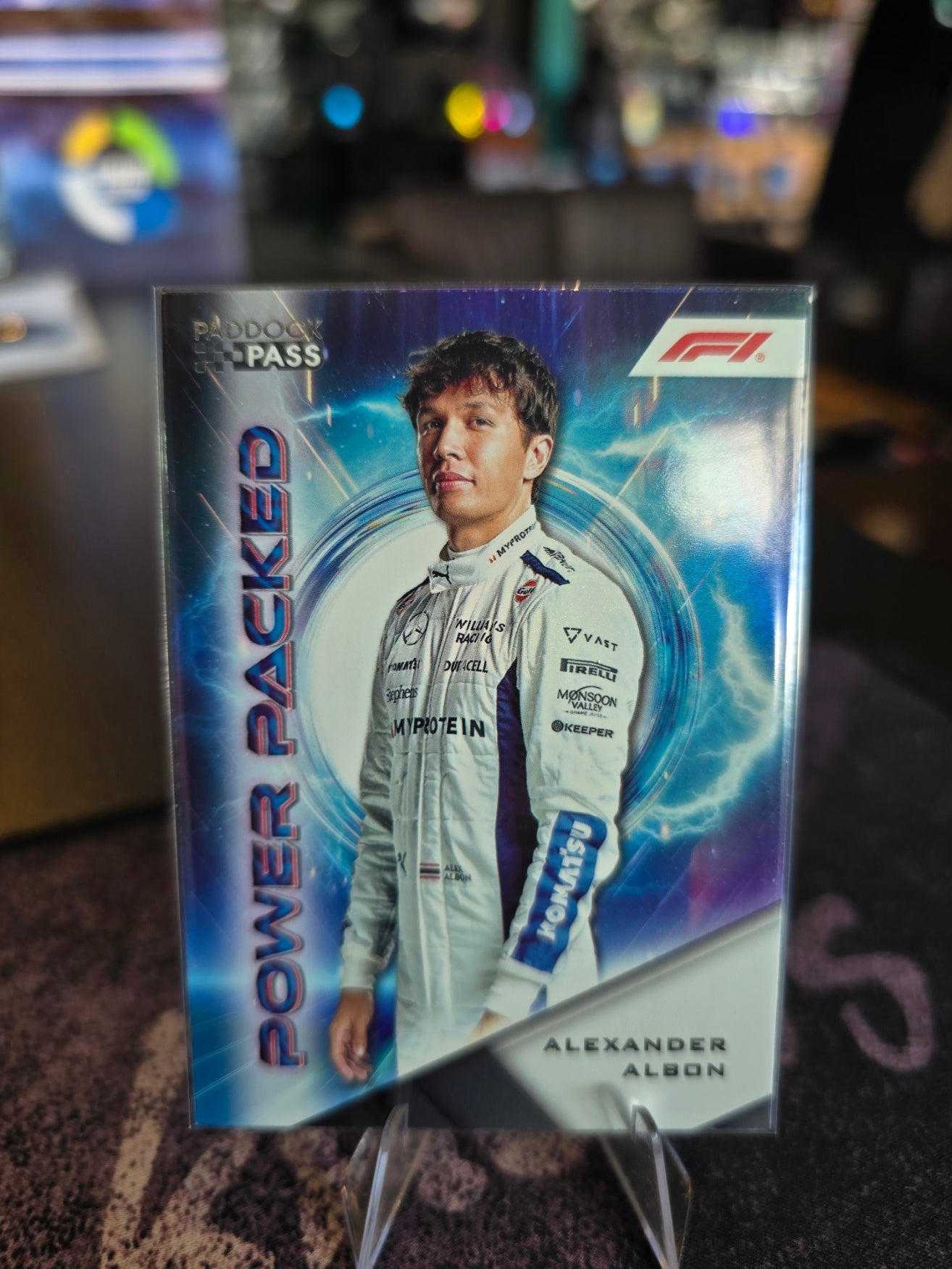 Topps Paddock Pass 2024 - Alexander Albon PP-19 - Power Packed