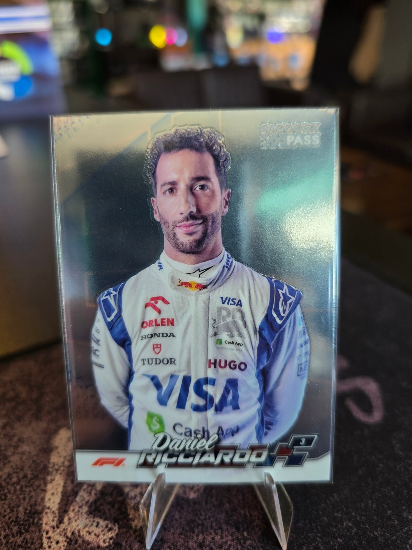Topps Paddock Pass 2024 - Daniel Ricciardo 68 - Chrome