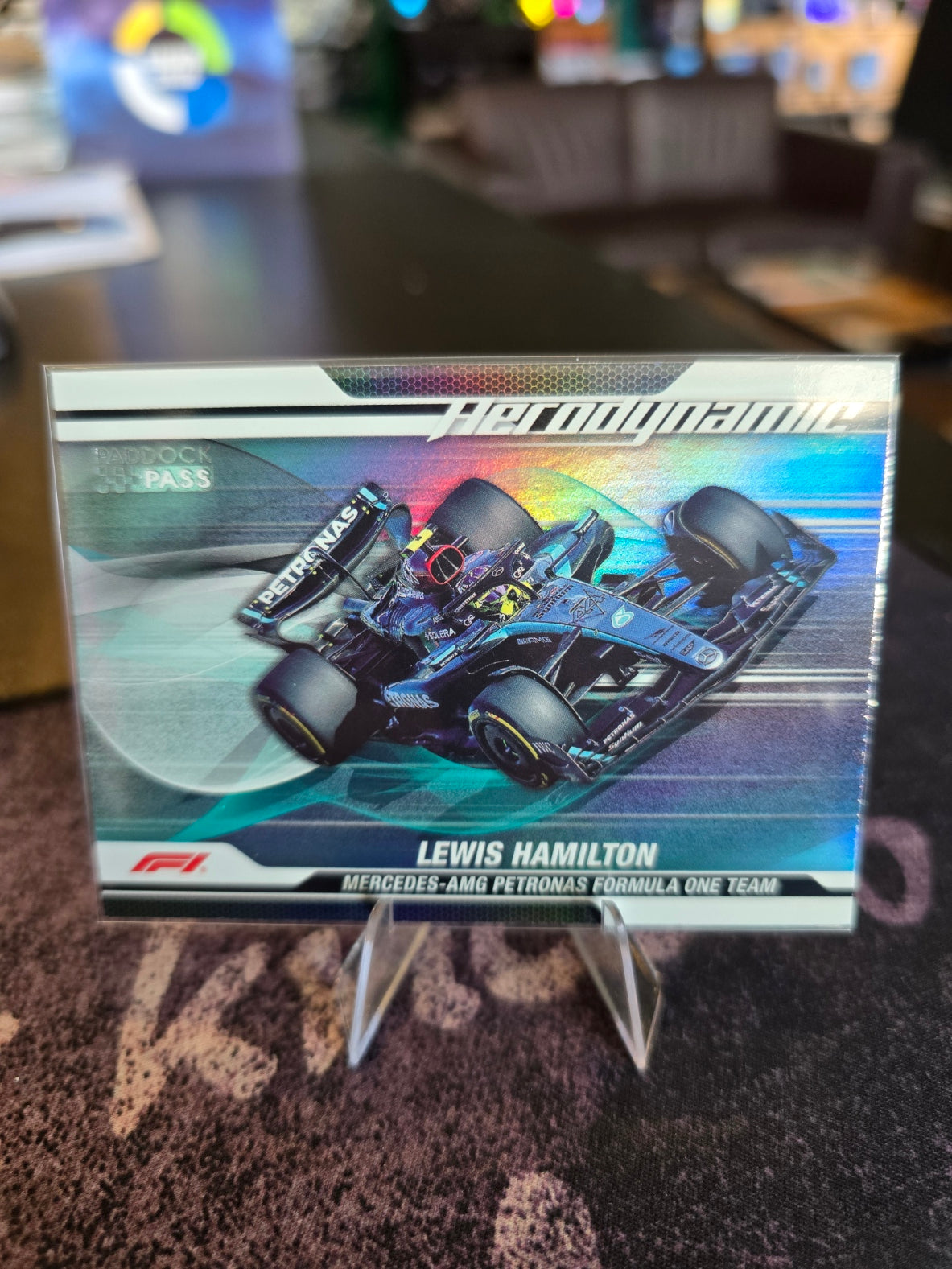 Topps Paddock Pass 2024 - Lewis Hamilton AD-3 - Aerodynamic 