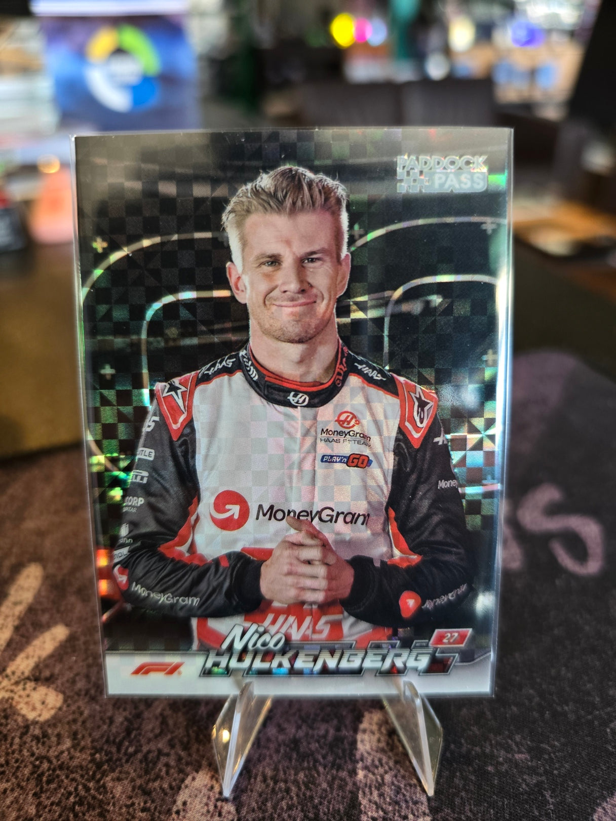 Topps Paddock Pass 2024 - Nico Hulkenberg 65 - Checkered