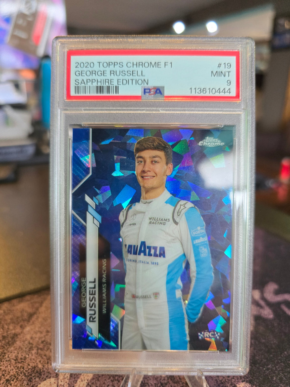 Topps Sapphire Formula 1 2020 - George Russel RC Rookie - Williams - PSA 9