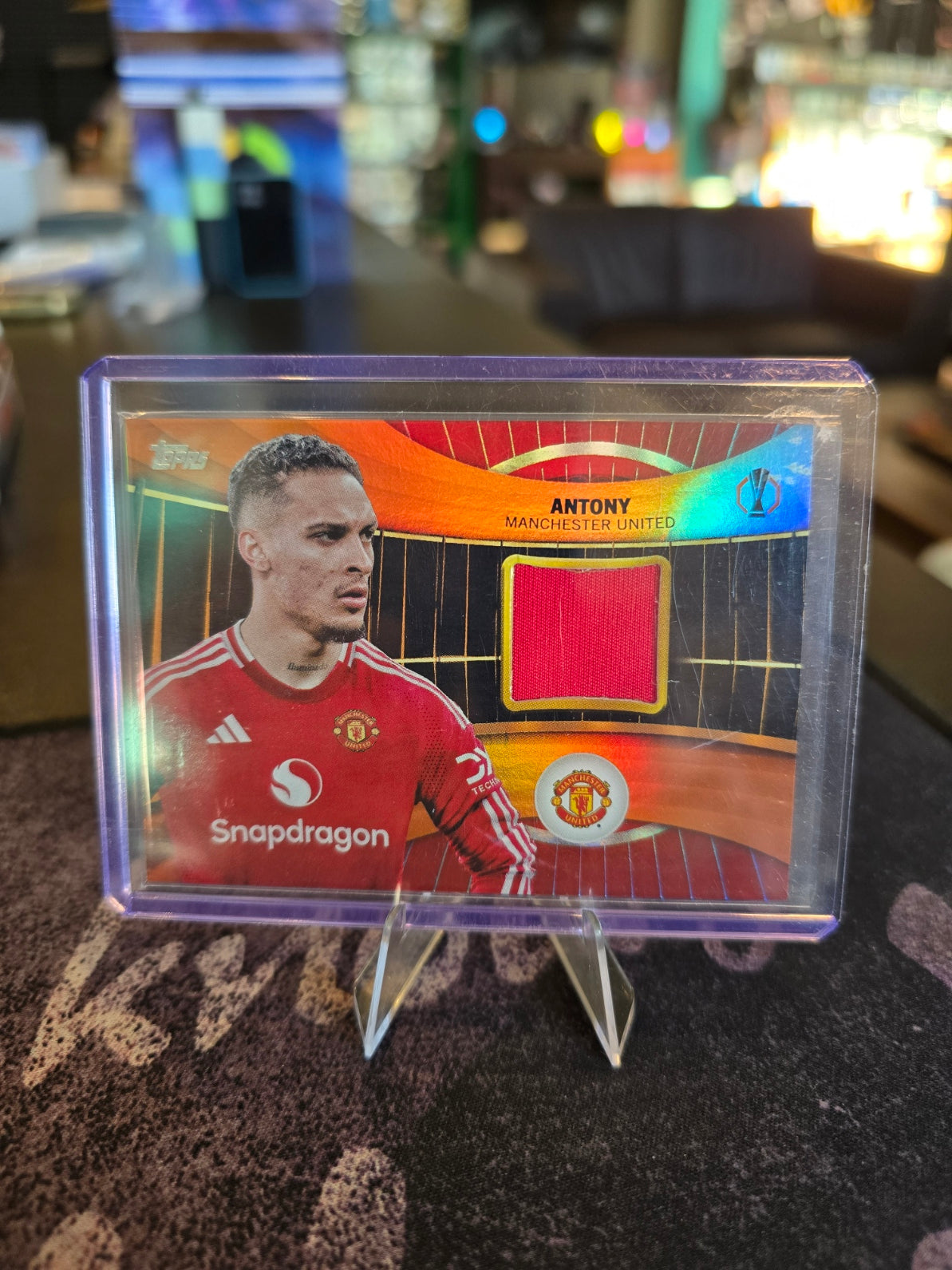 Topps UCC Soccer 2024-25 - Antony - Manchester United - Superstars Relic 14/25