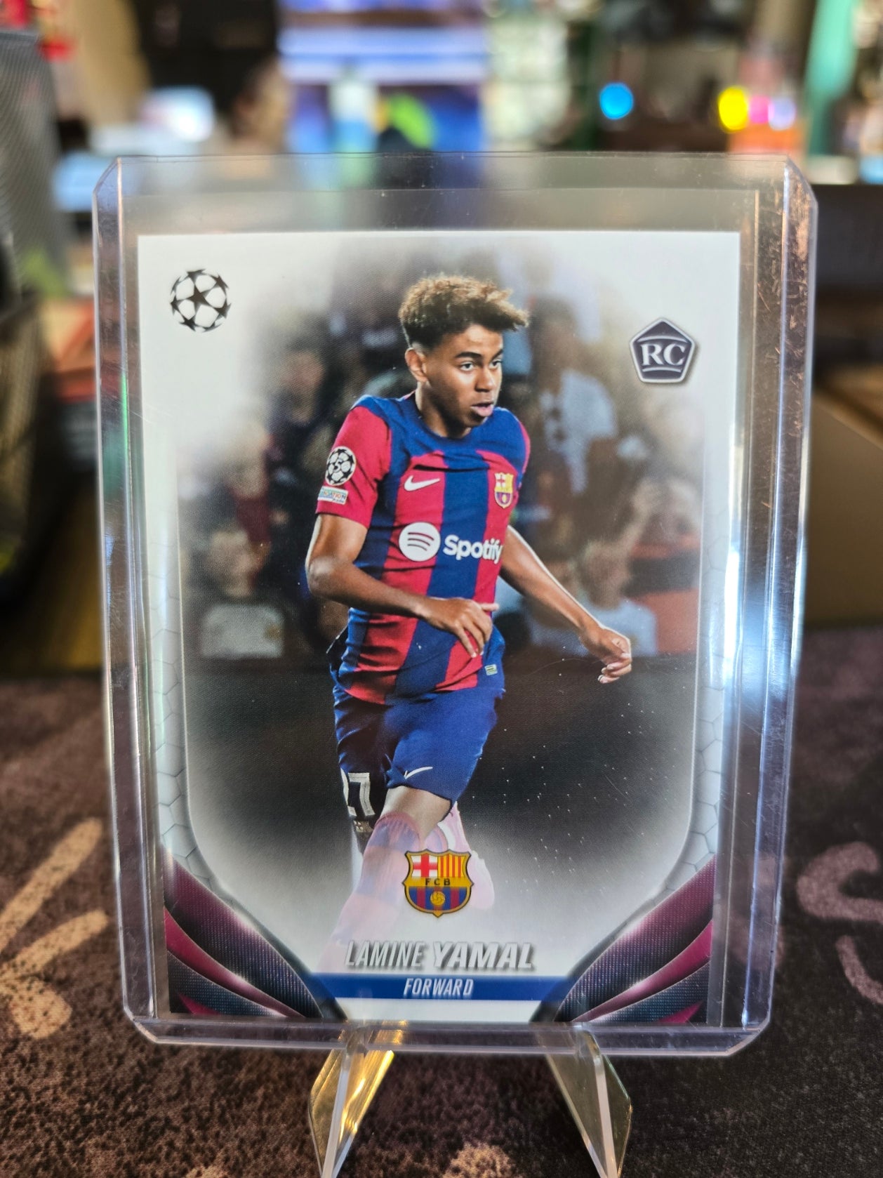 Topps UCL Soccer 2023-24 - Lamine Yamal RC Rookie 64 - FC Barcelona