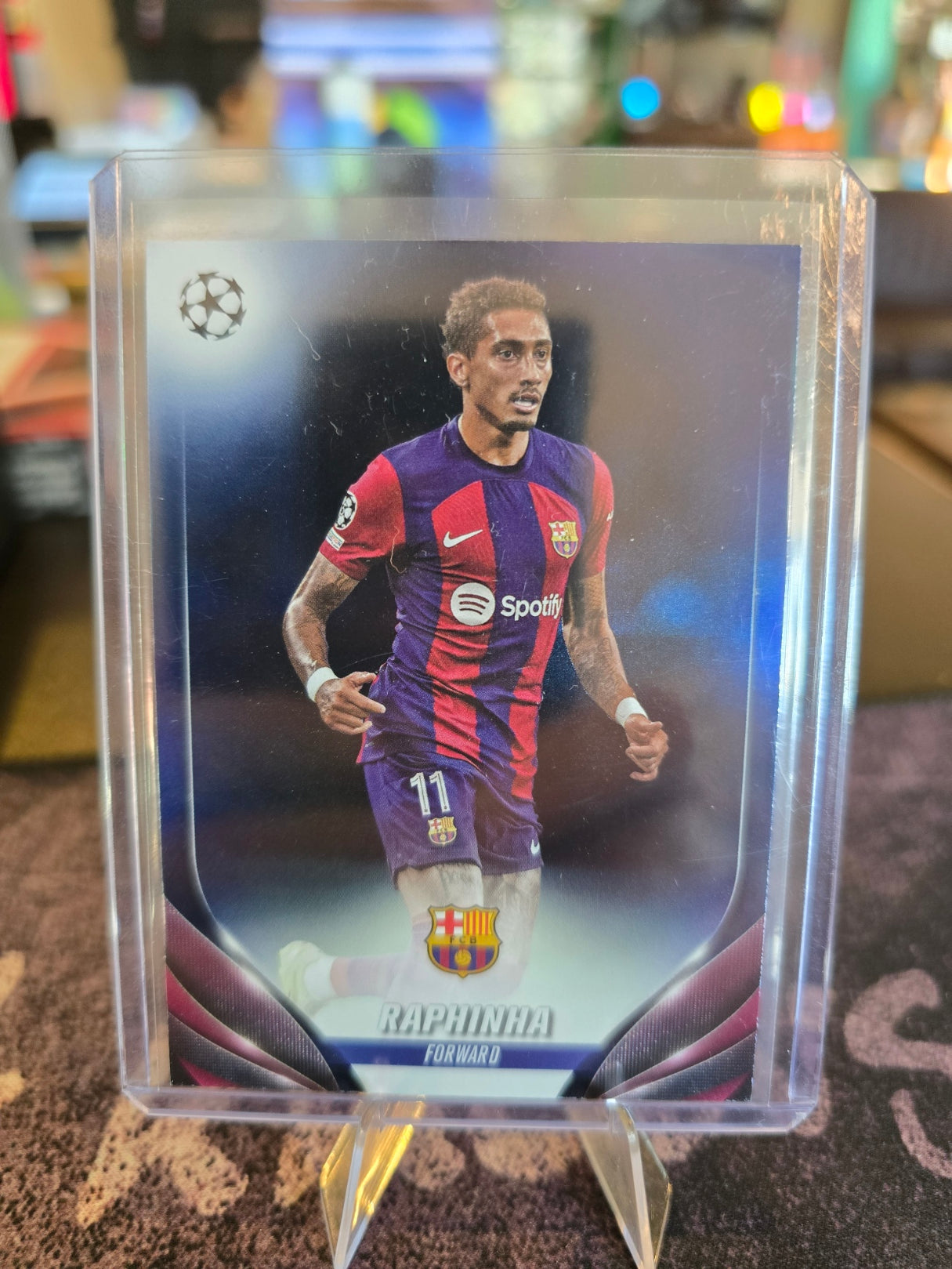 Topps UCL Soccer 2023-24 - Raphinha 76 - FC Barcelona - 020/250